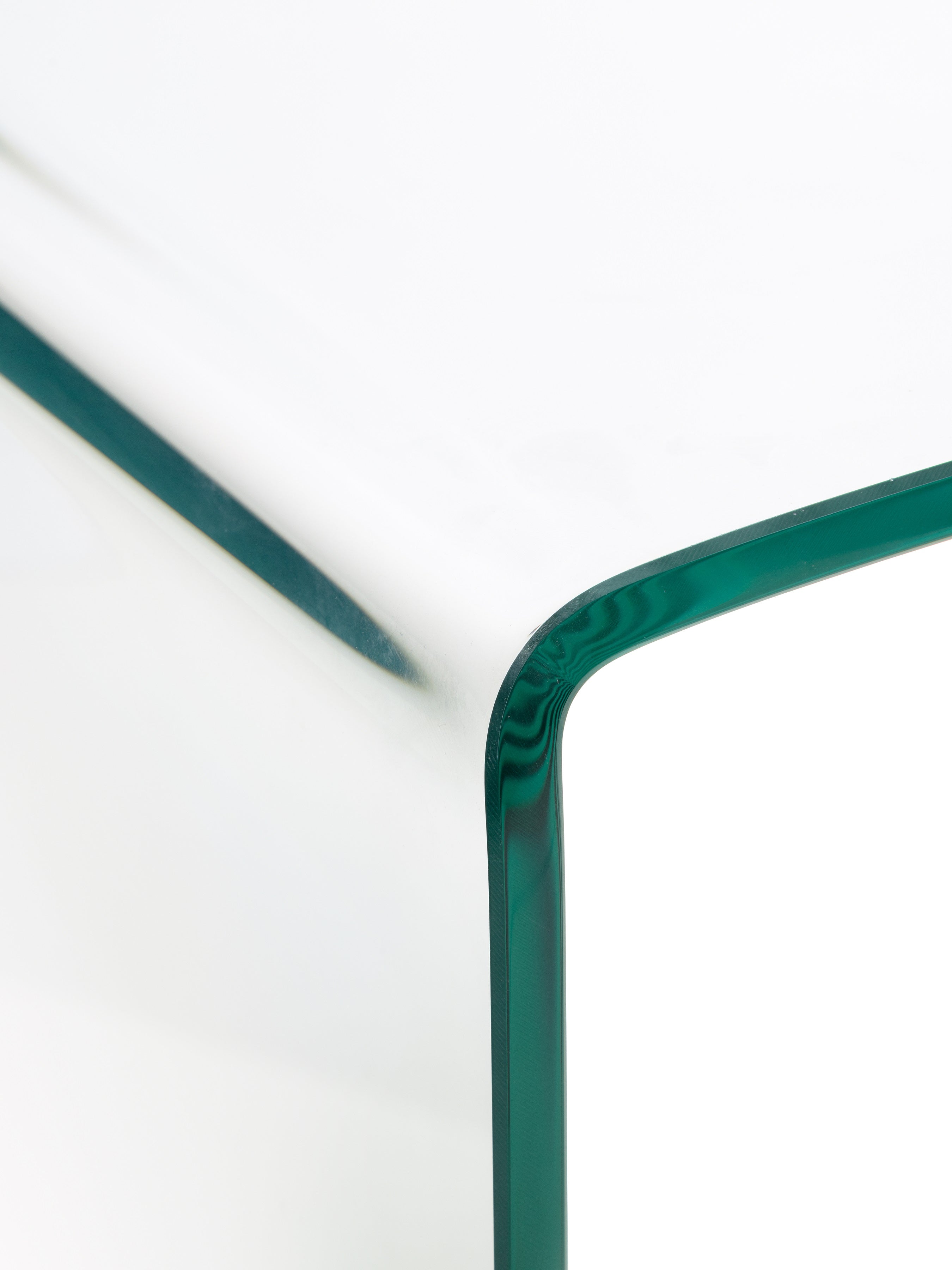 Amalfi Bent Glass Console Table
