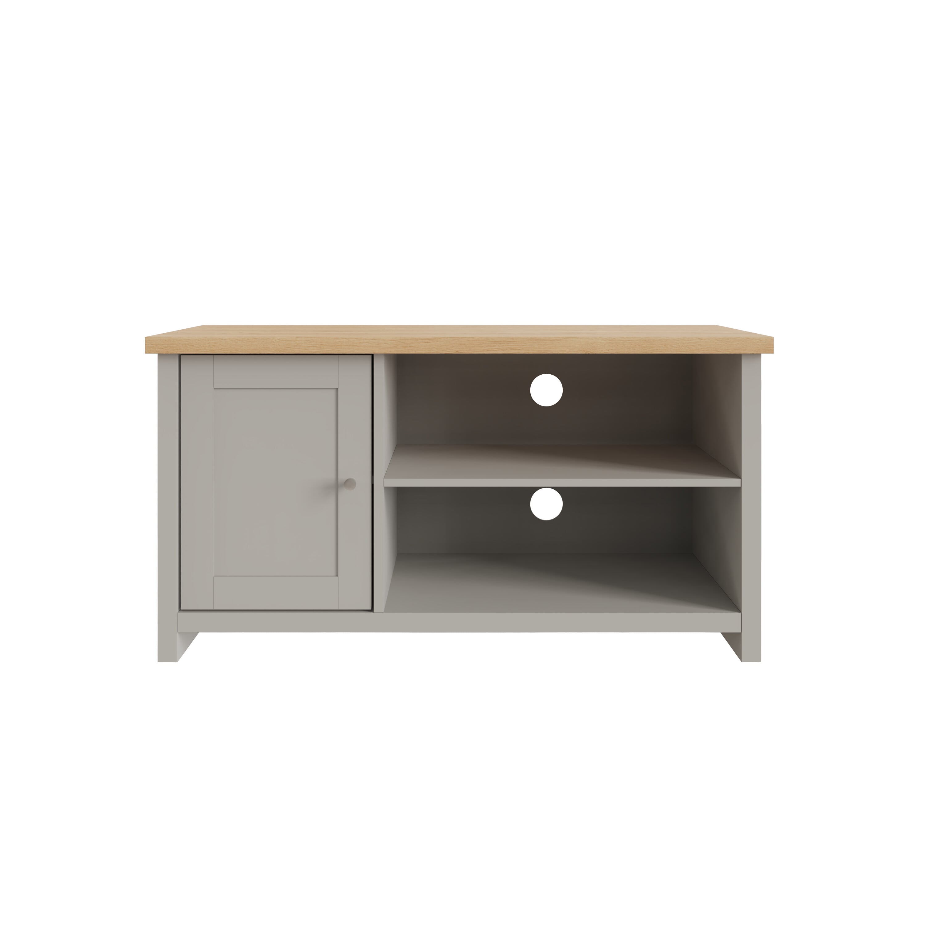 Lancaster Small TV Cabinet Grey