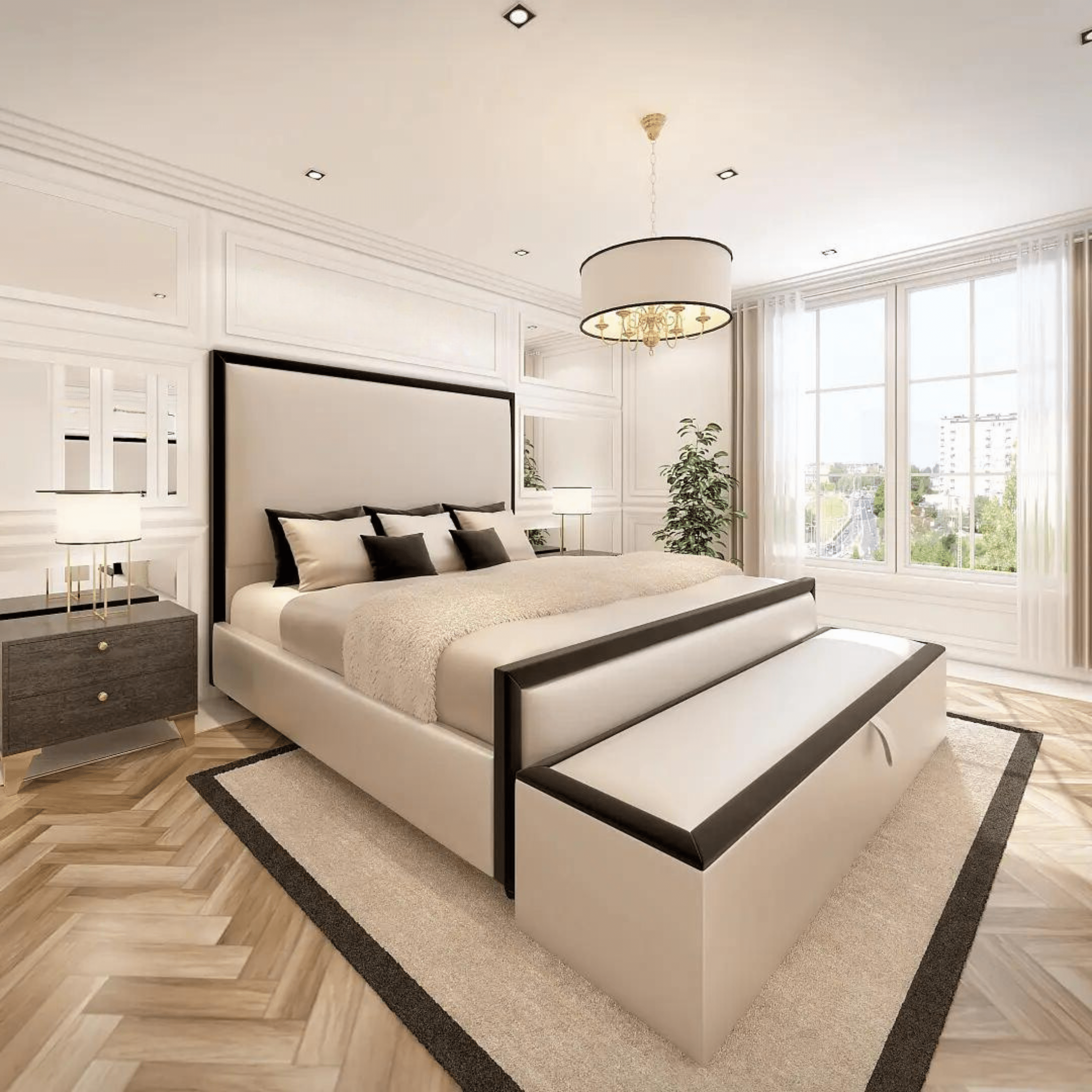 Bed Kings Fabric Bed Belvoir Luxury Bed Bed Kings