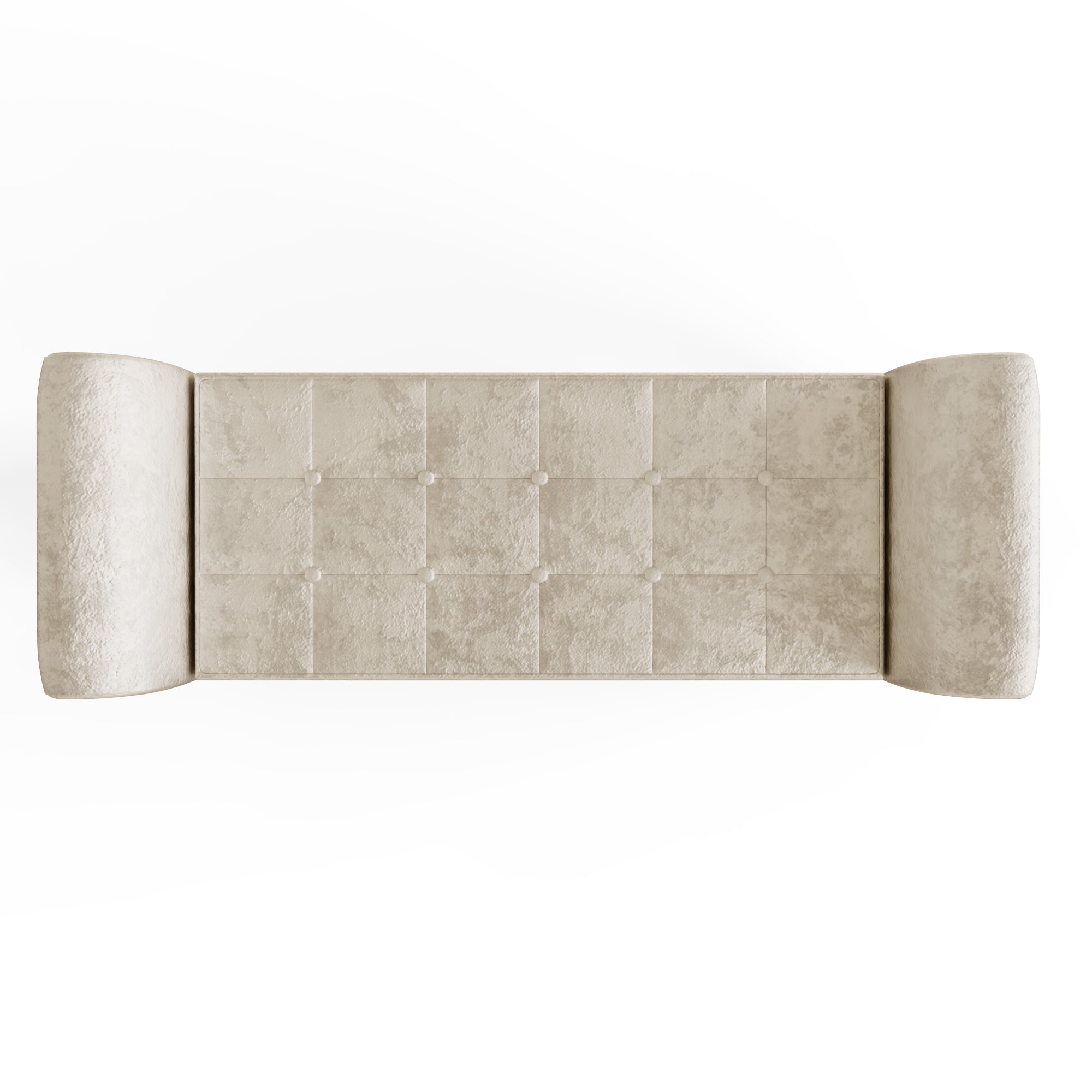 Verona Window Seat Oyster Crushed Velvet