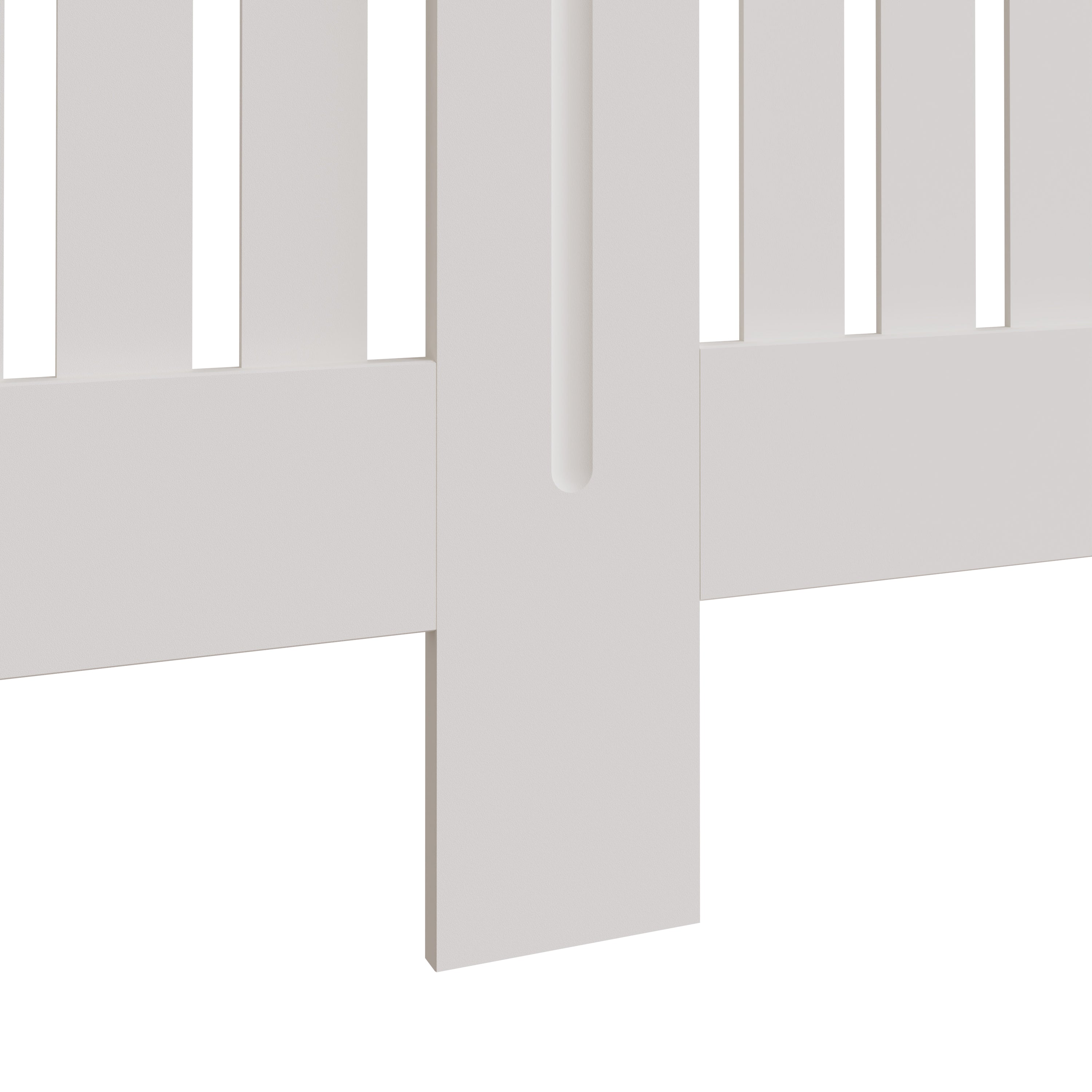 Longslow Radiator Cover Large White