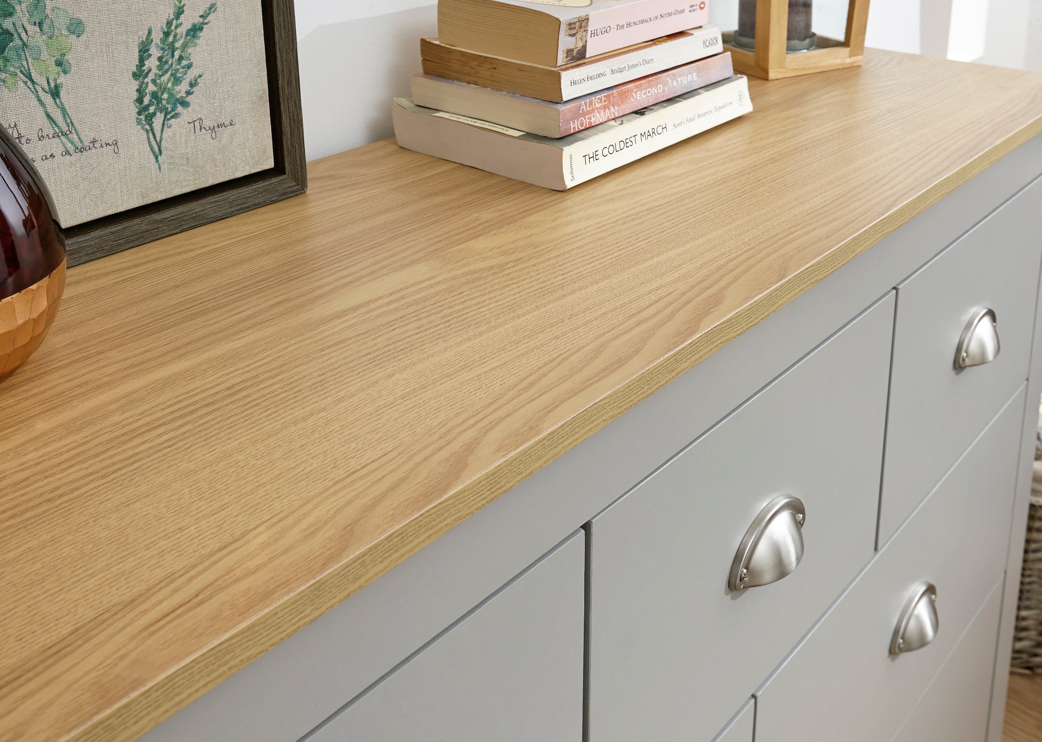 Lancaster Merchants Chest Grey