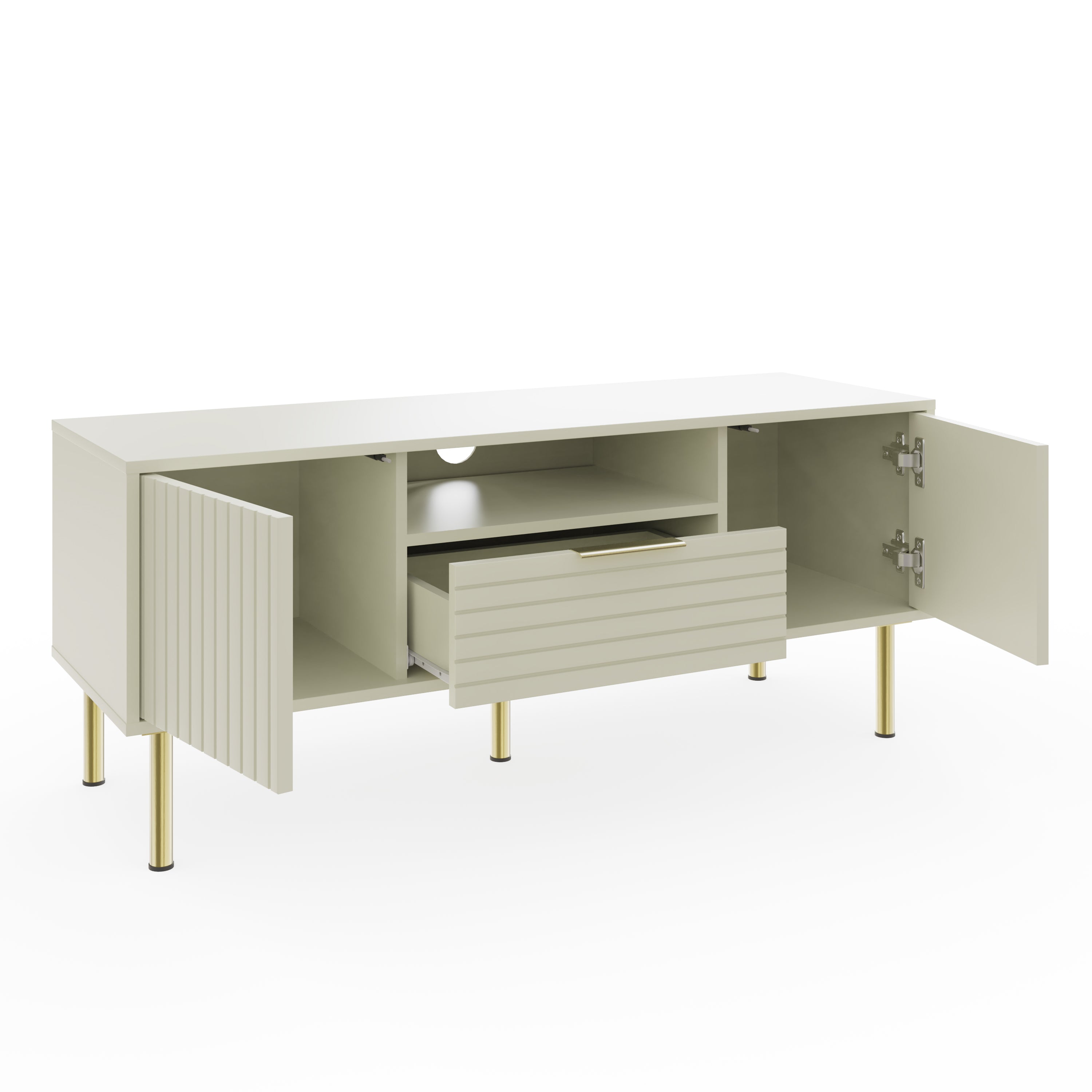 Nervata TV Unit Ivory