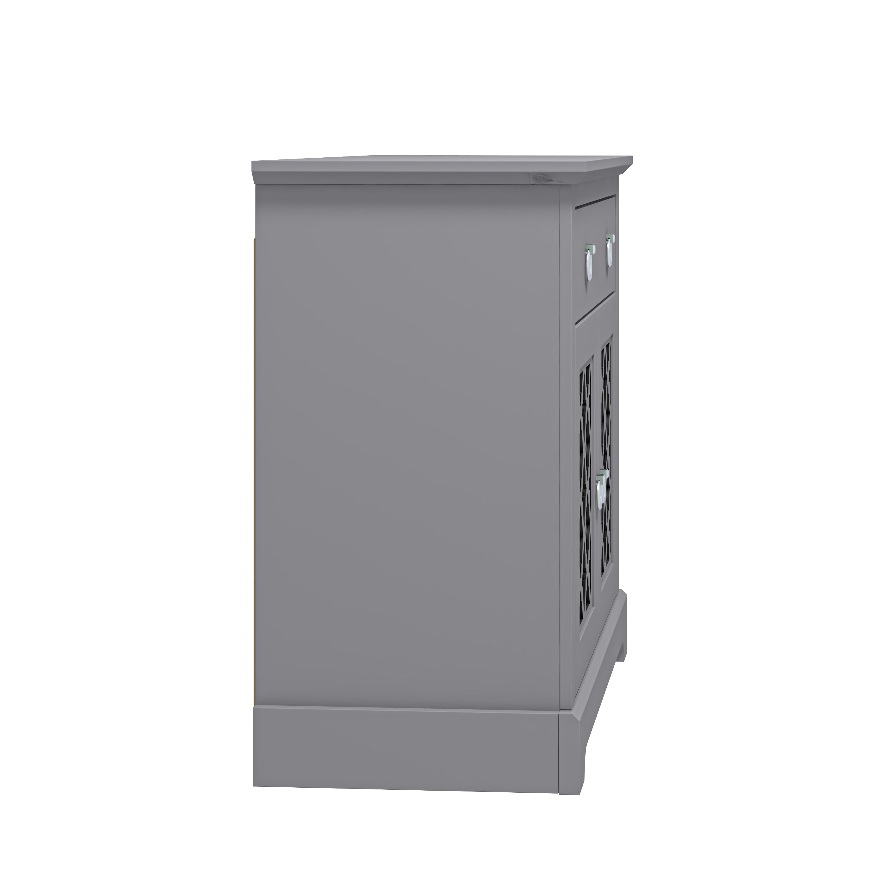 Honiton 2 Door 1 Drawer Sideboard Grey