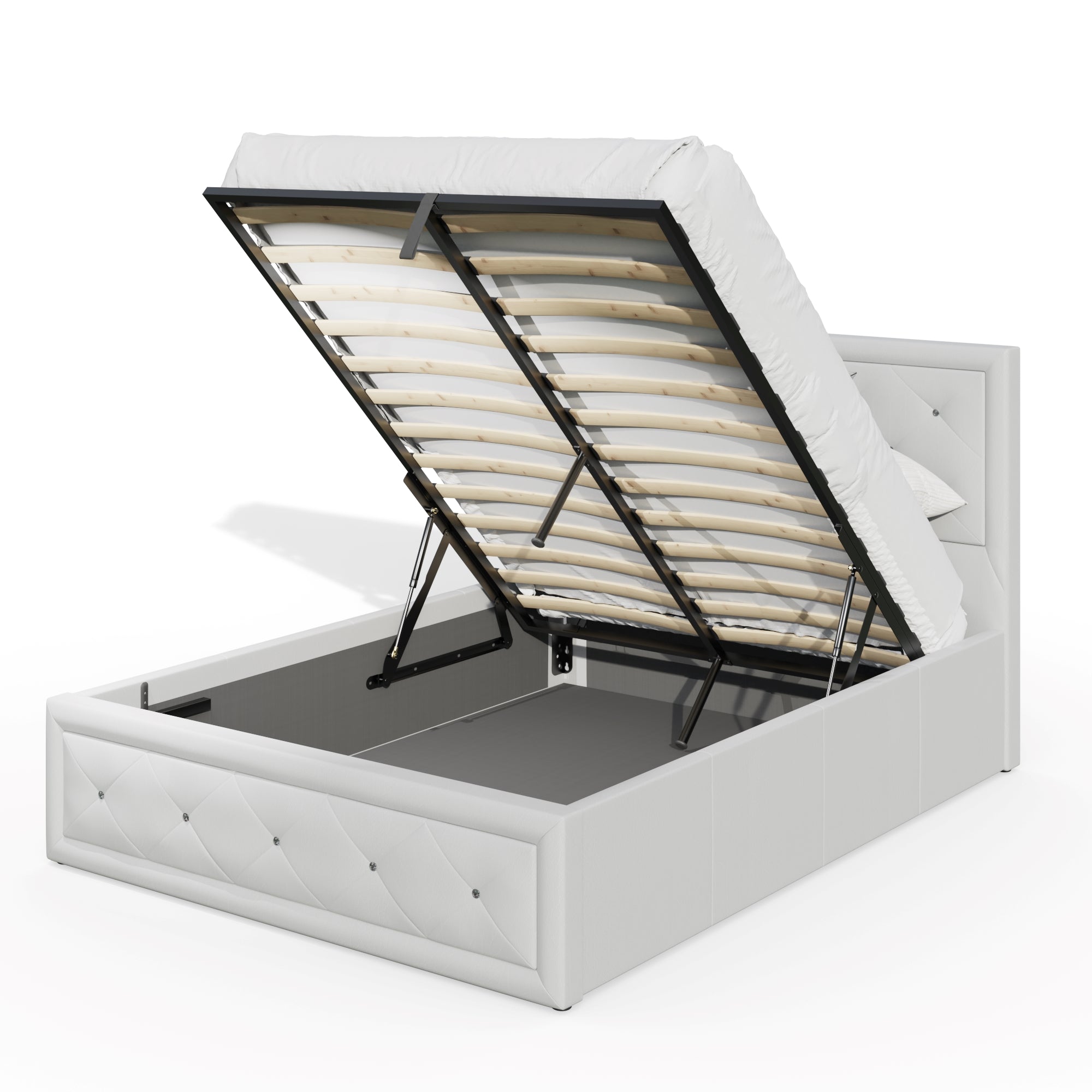 Hollywood Gas Lift White