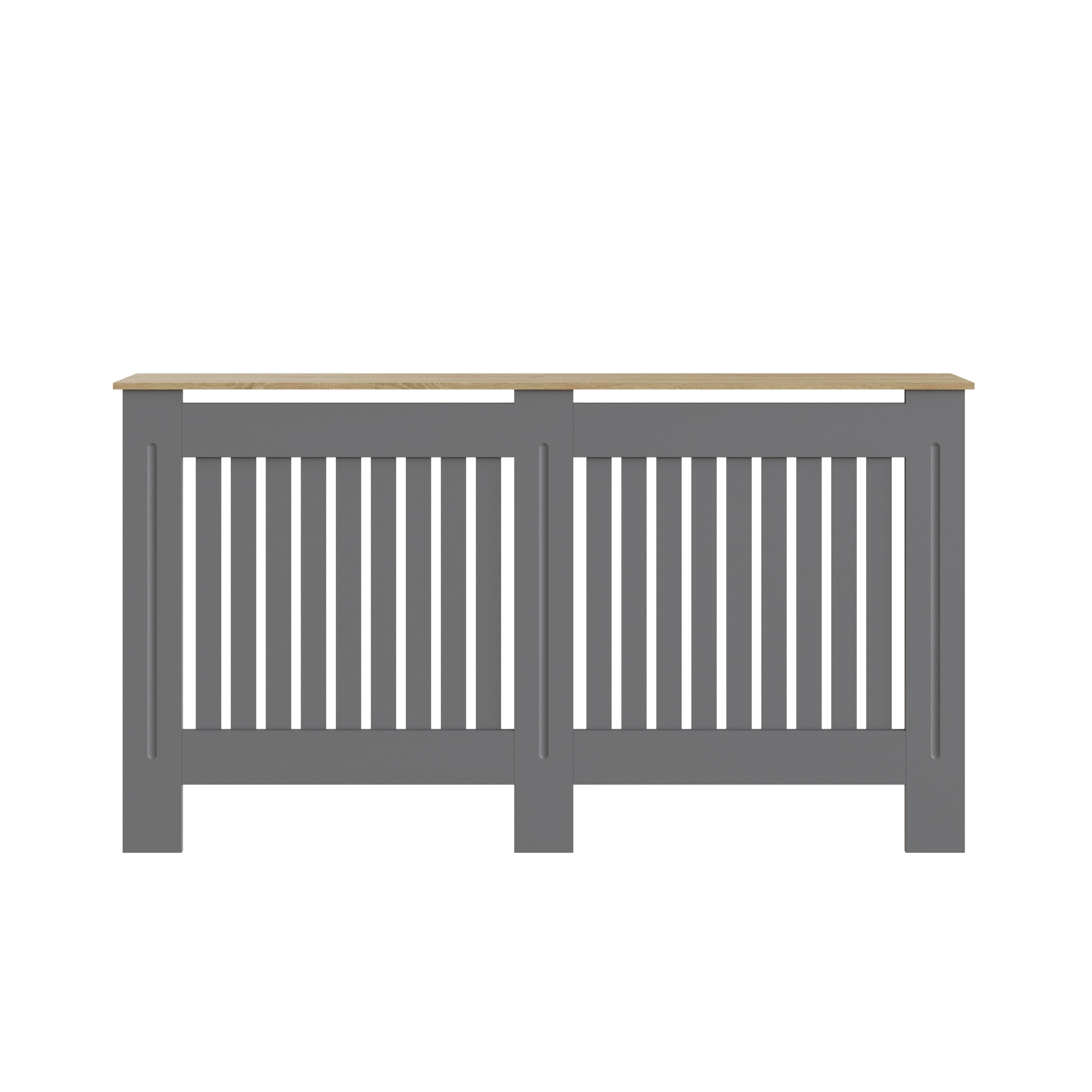 Longslow Radiator Cover Large Grey