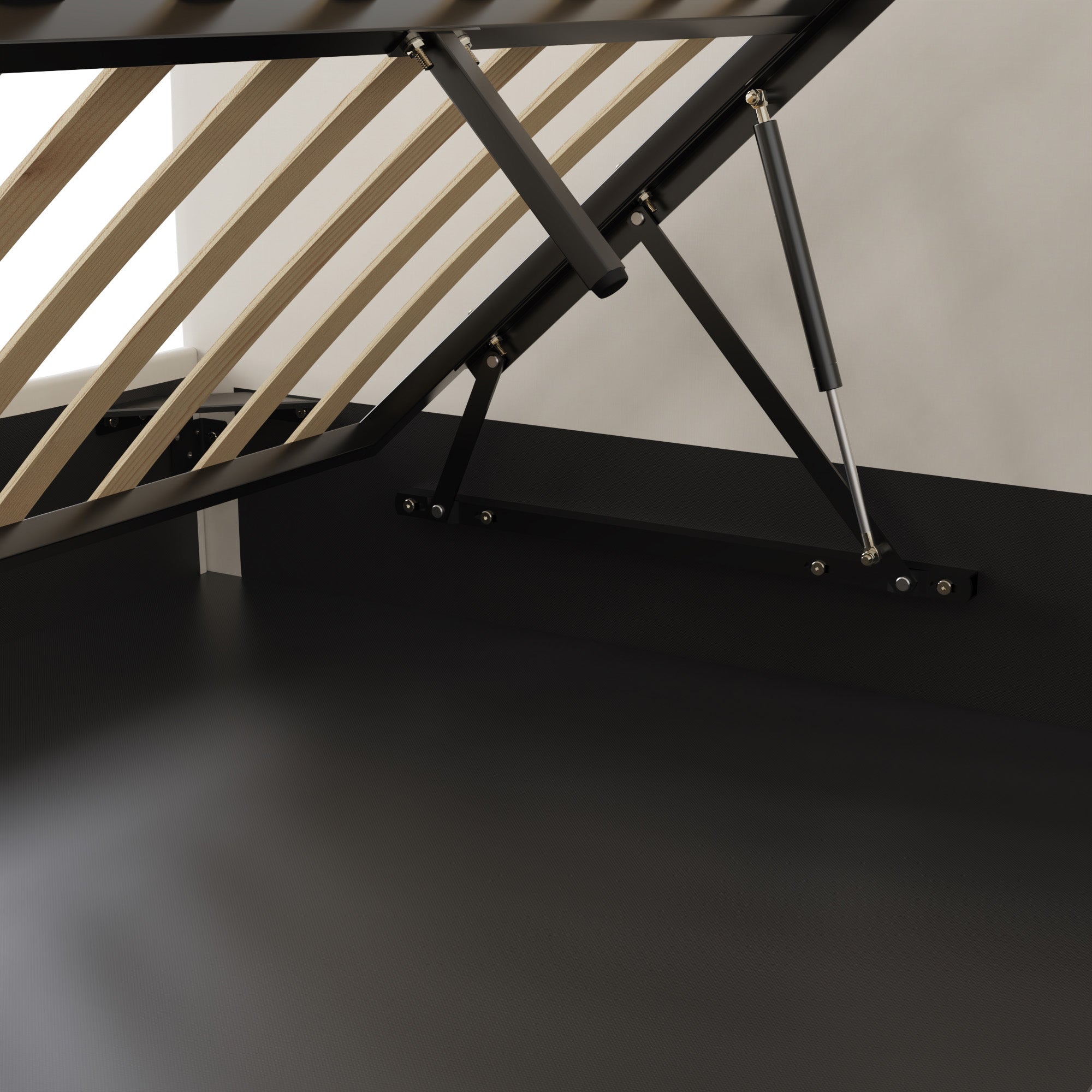 Chiswick Ottoman Bed Frame - Natural