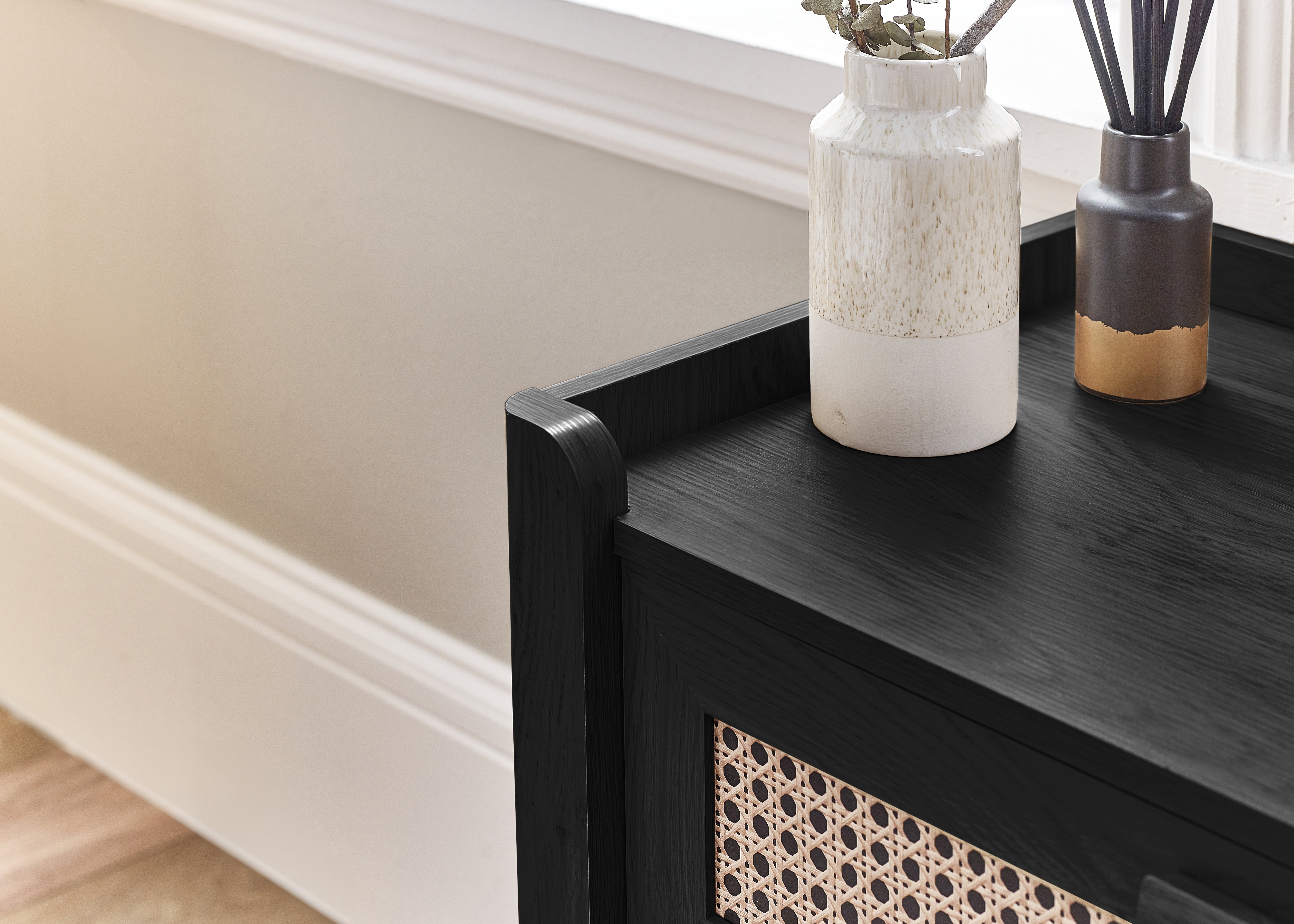 Sydney 5 Drawer Chest - Black Ash