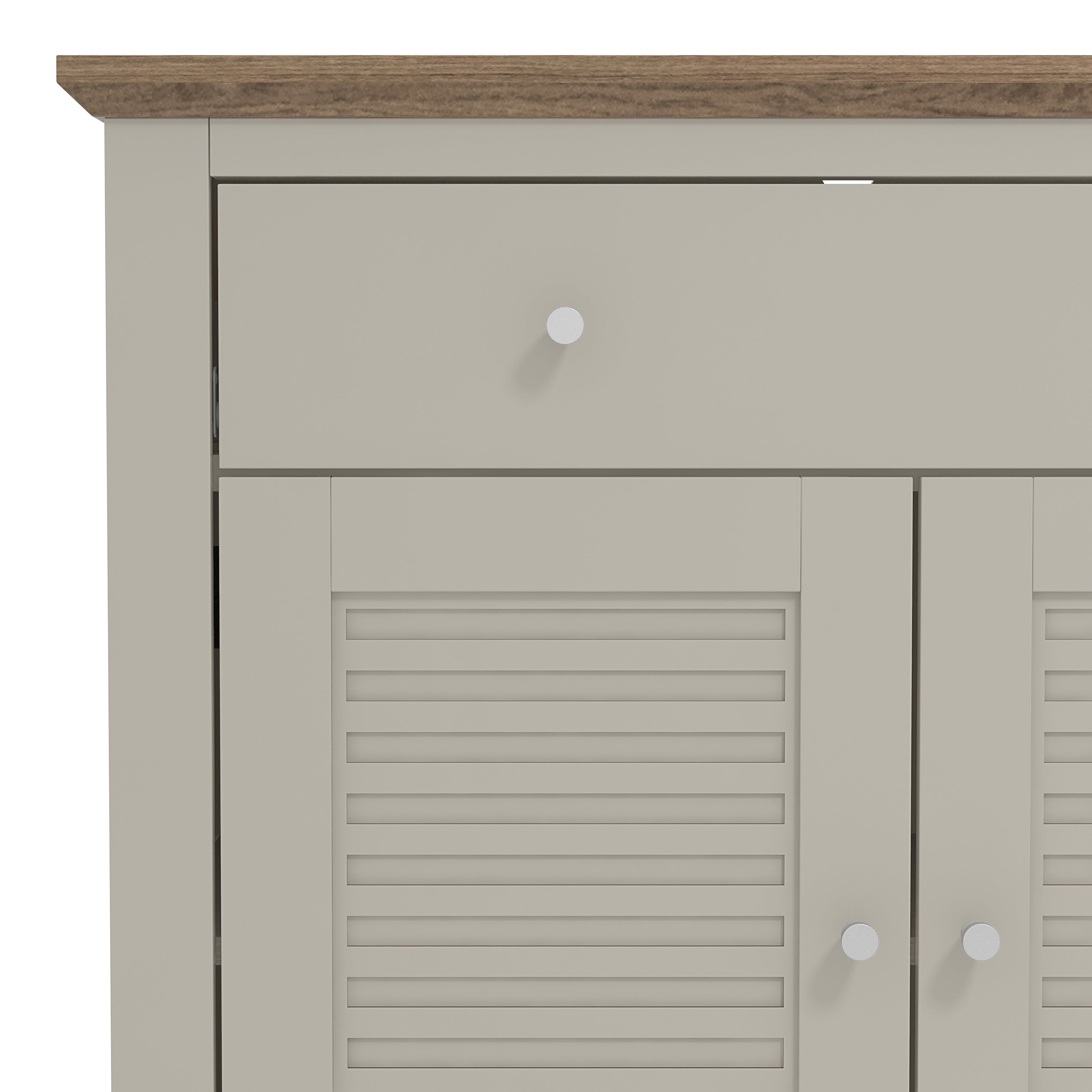 Salcombe Compact Sideboard Light Grey