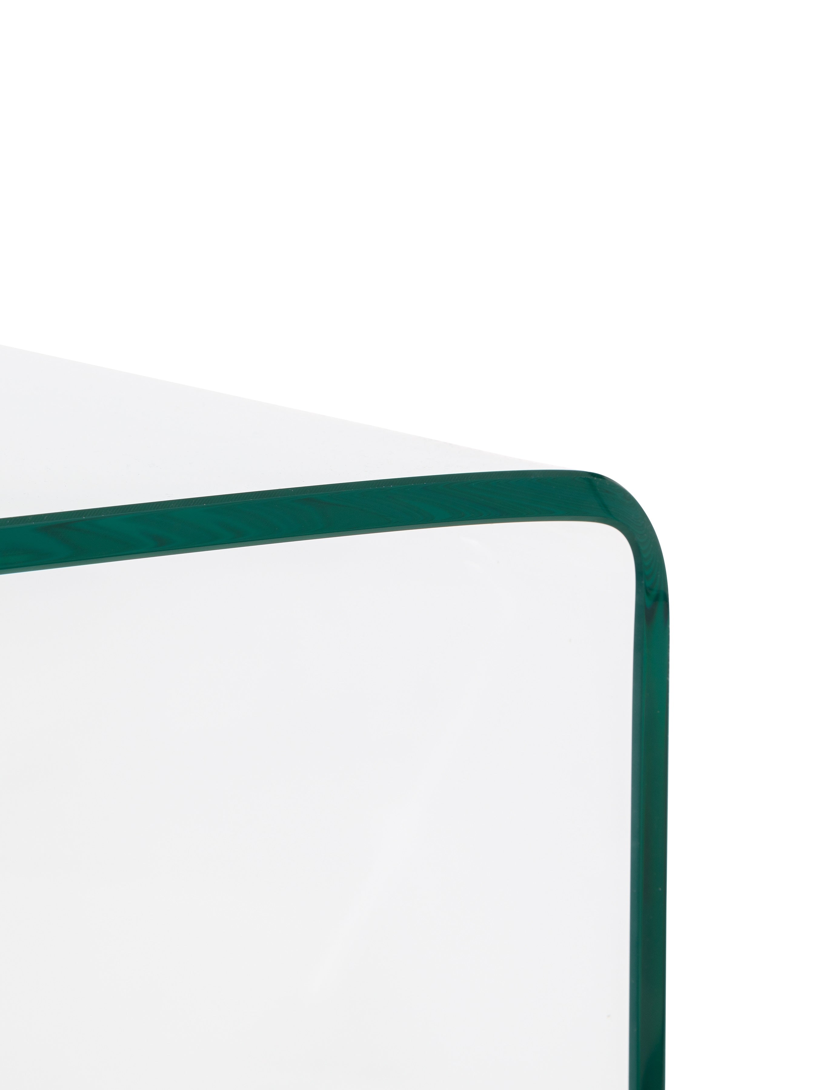 Amalfi Bent Glass Console Table