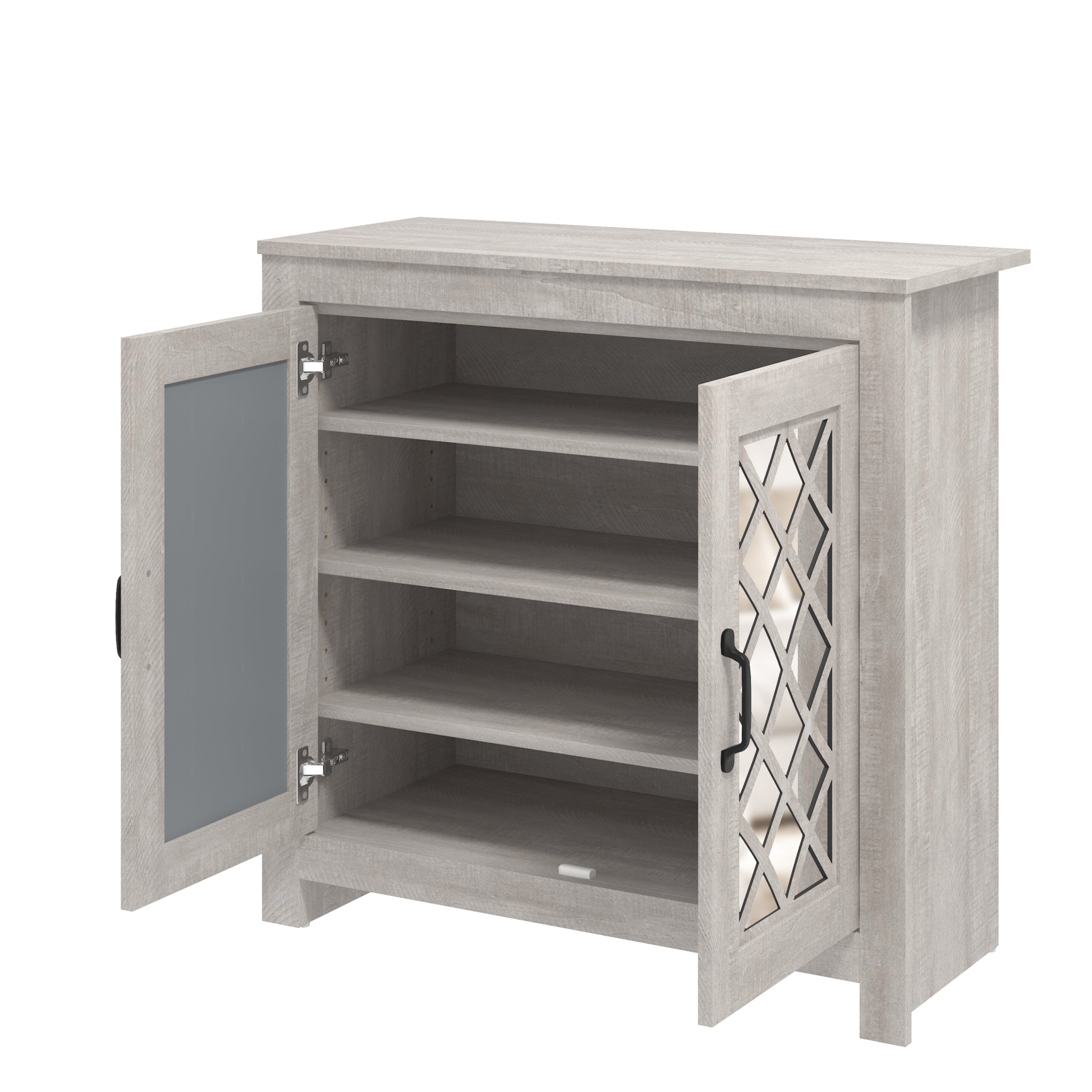 Tiverton Shoe Cabinet Dusty Grey Oak