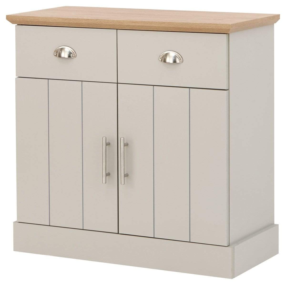 GFW Living Room Set Kendal 3 Piece Living Room Set Grey Bed Kings