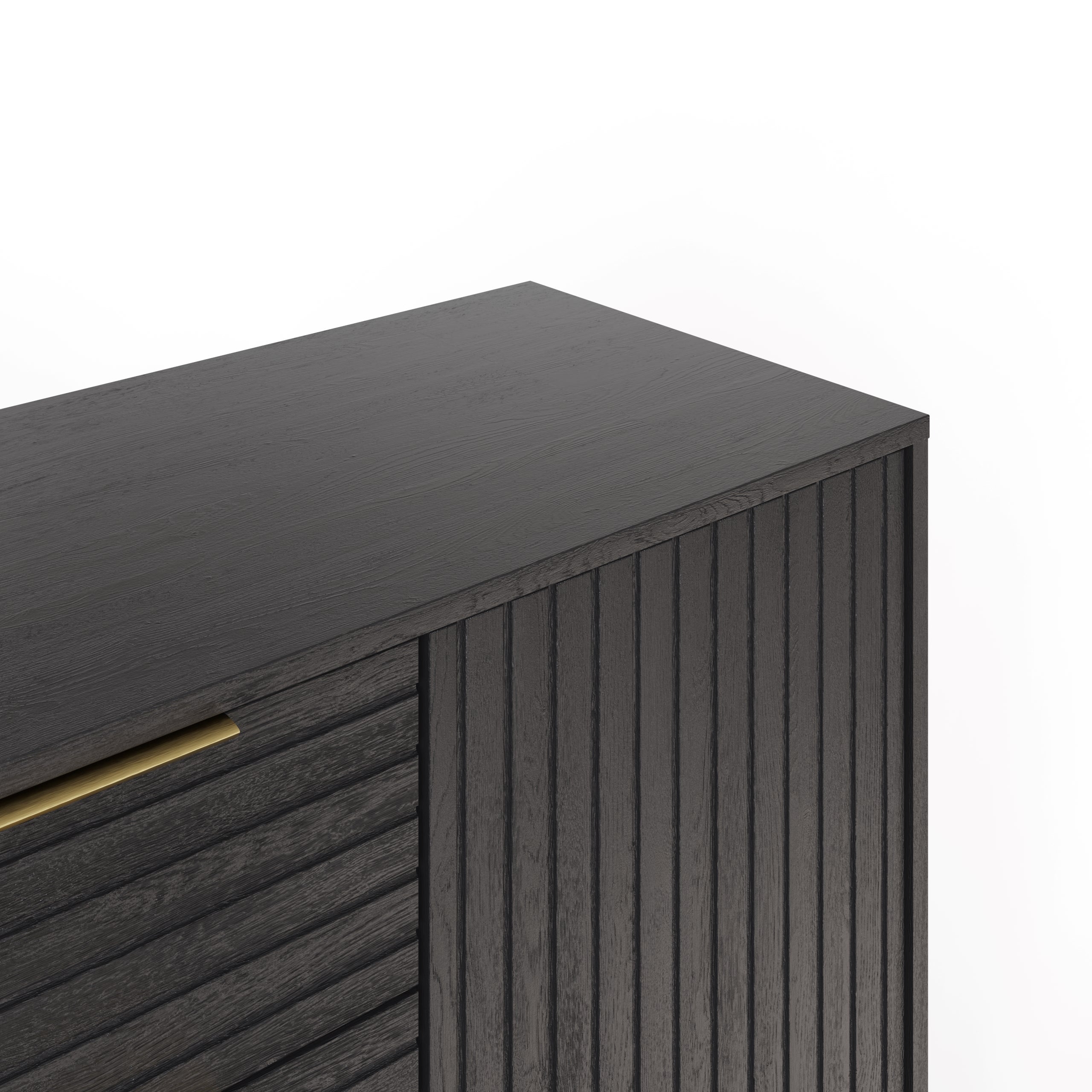 Nervata Sideboard Black