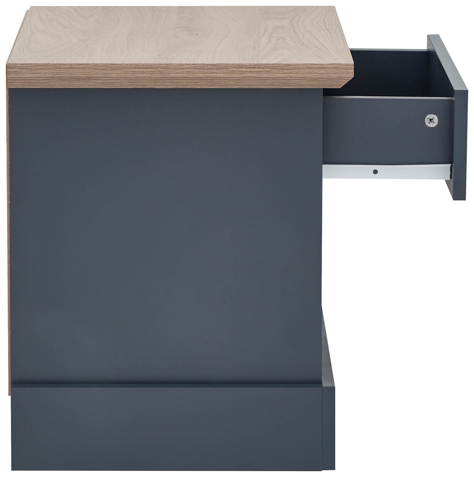 Kendal 1 Drawer Bedside Slate Blue