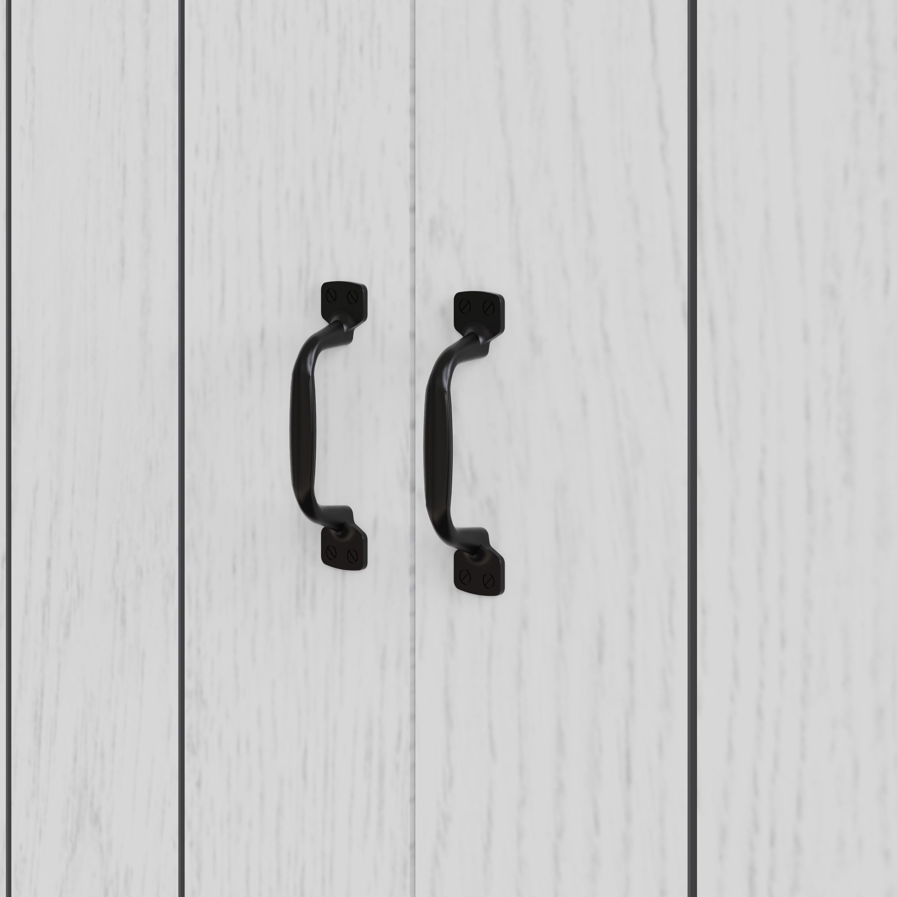 Boston 2 Door Wardrobe White