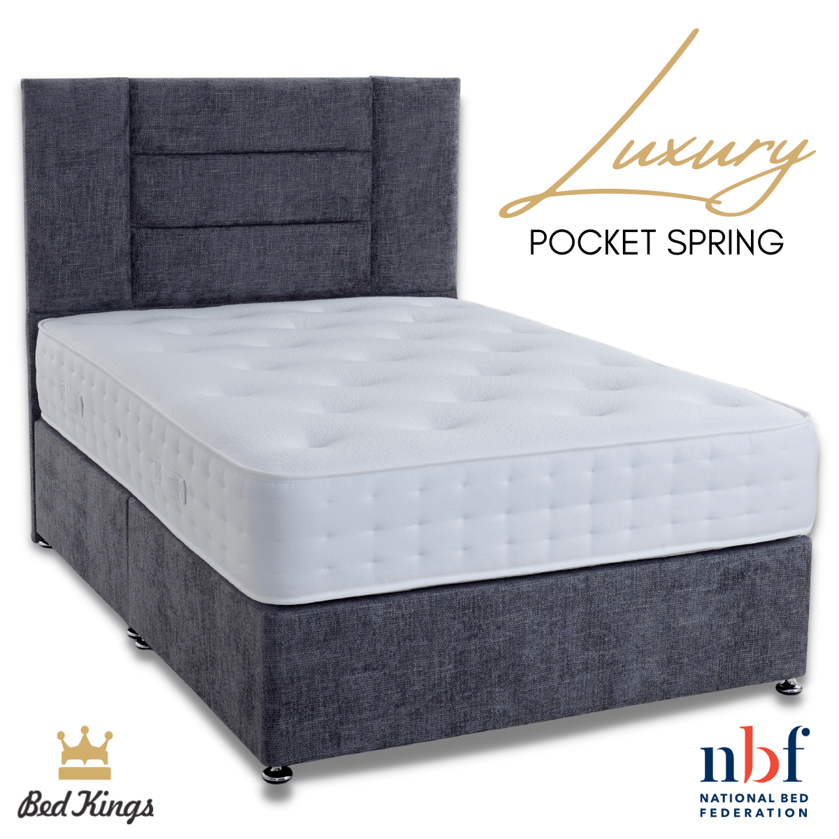 Bed Kings Mattress Luxury Pocket Spring Mattress Bed Kings