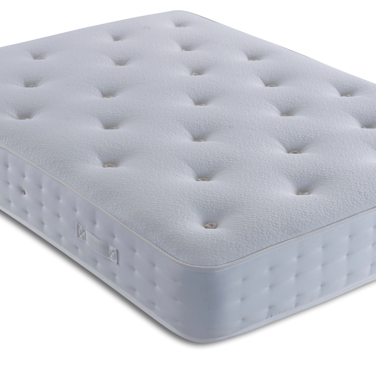 Bed Kings Mattress Single 90cm 3ft / 1000 Pocket Springs (Softer) / Tufted Luxury Pocket Spring Mattress Bed Kings