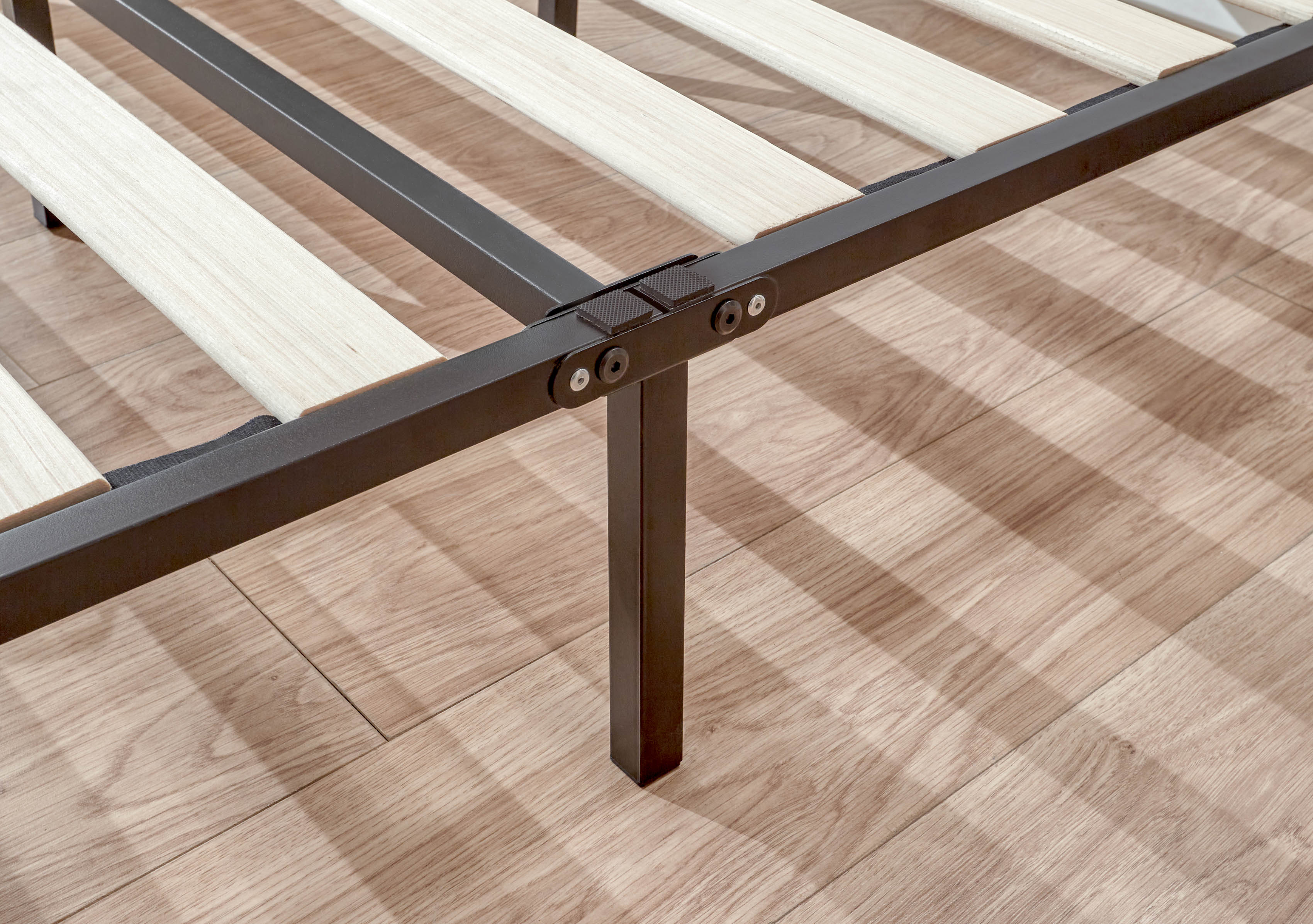 GFW Metal Bed Kore Bed Frame Black - GFW Bed Kings