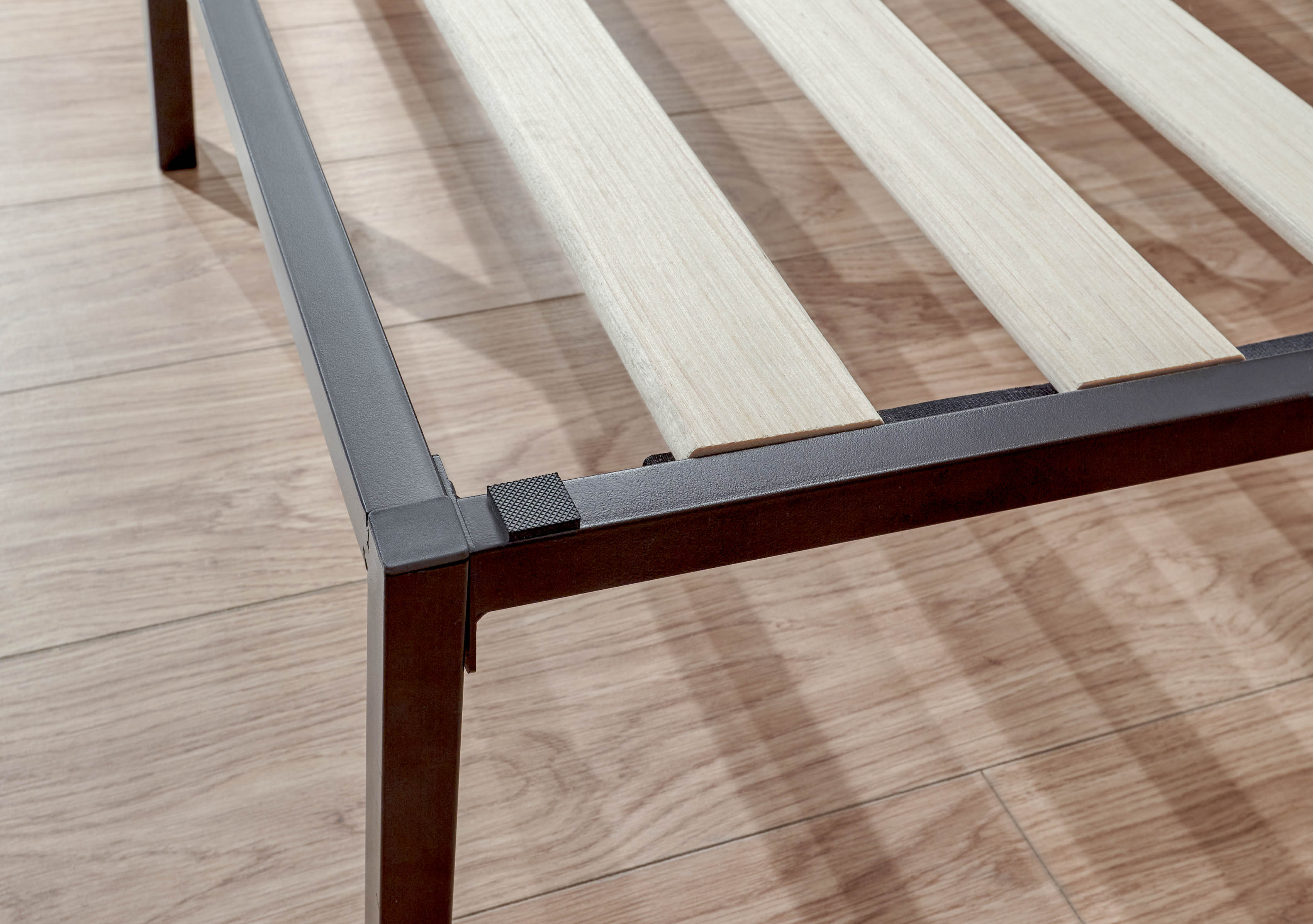 GFW Metal Bed Kore Bed Frame Black - GFW Bed Kings