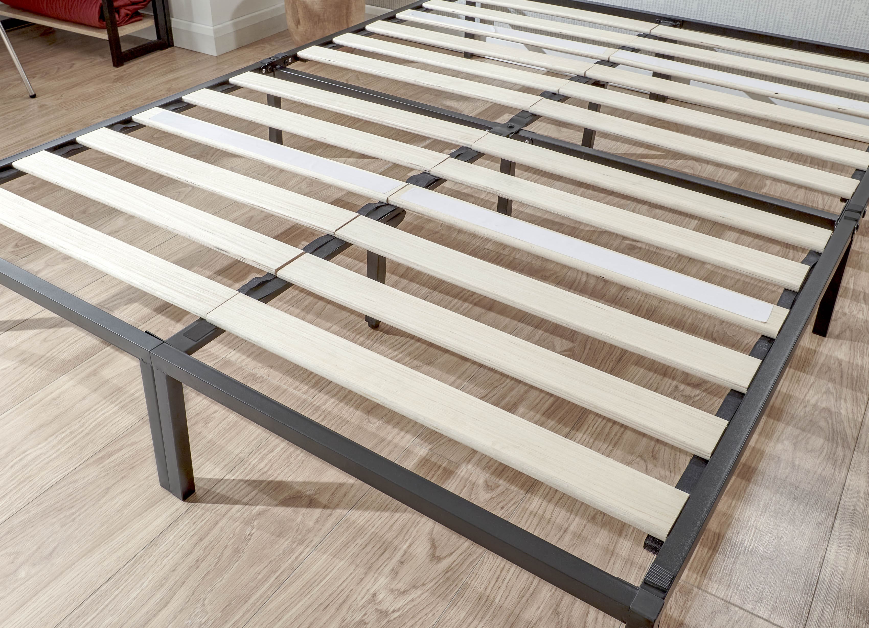 GFW Metal Bed Kore Bed Frame Black - GFW Bed Kings