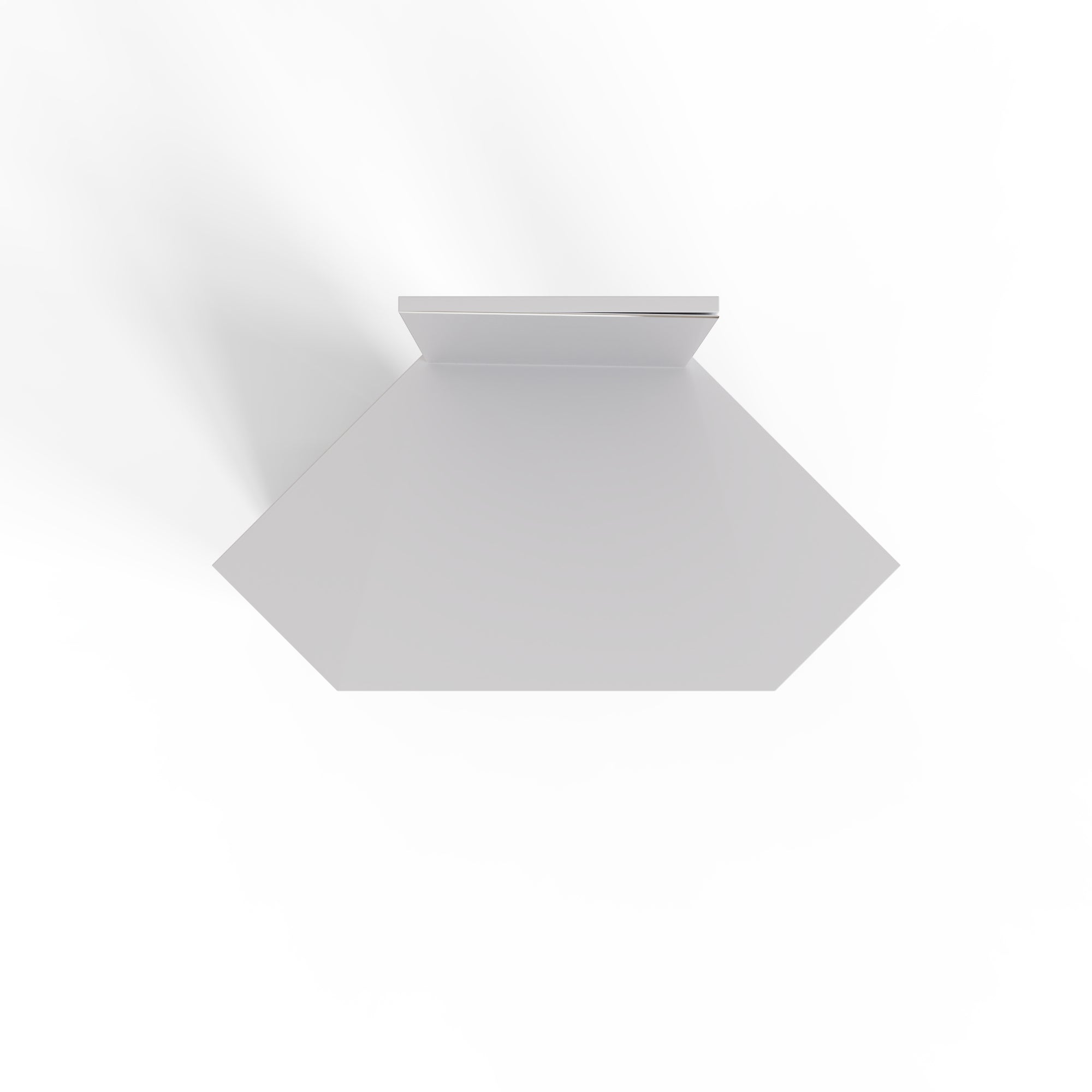 Frances Corner Dressing Table White