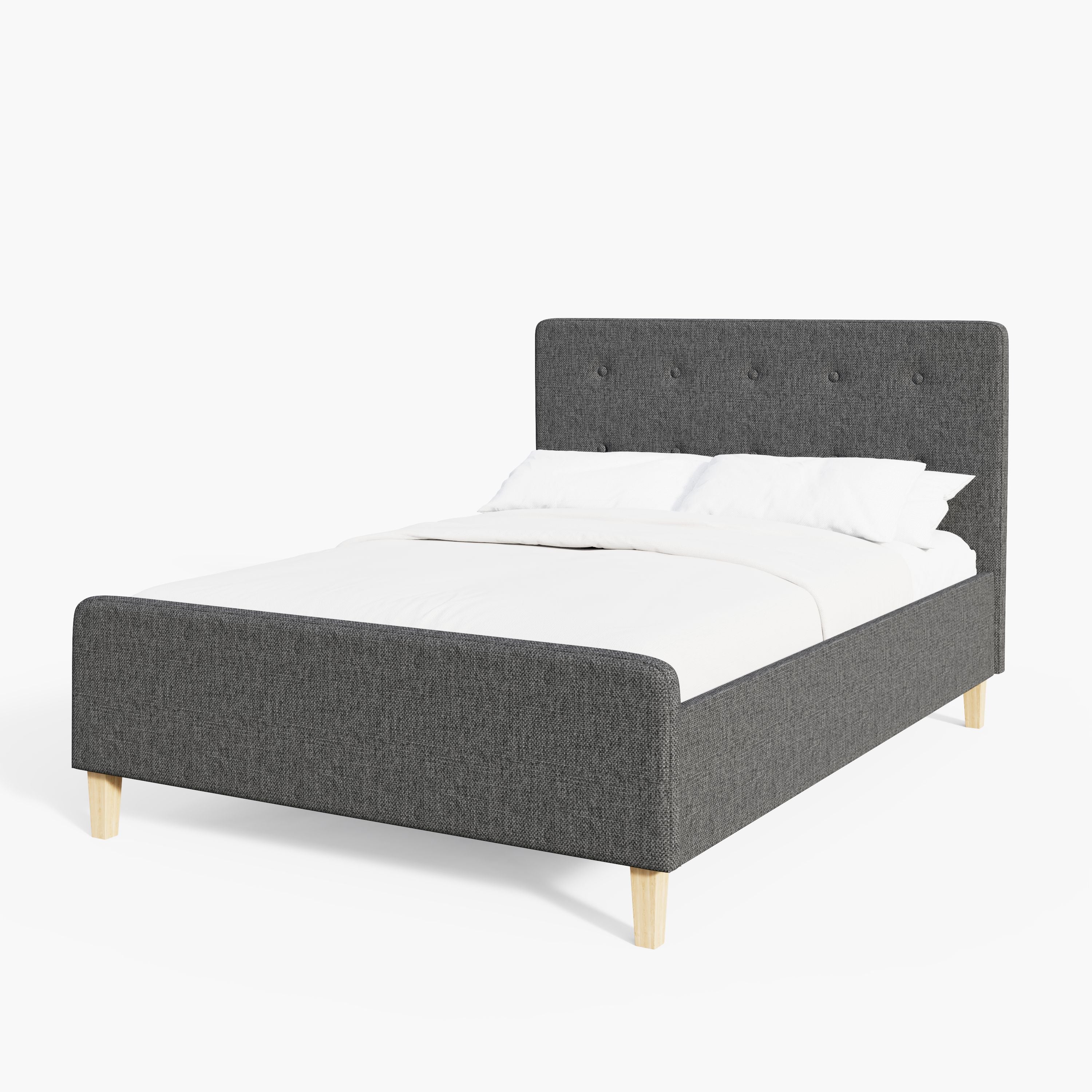 Ashbourne Ottoman Bed Dark Grey