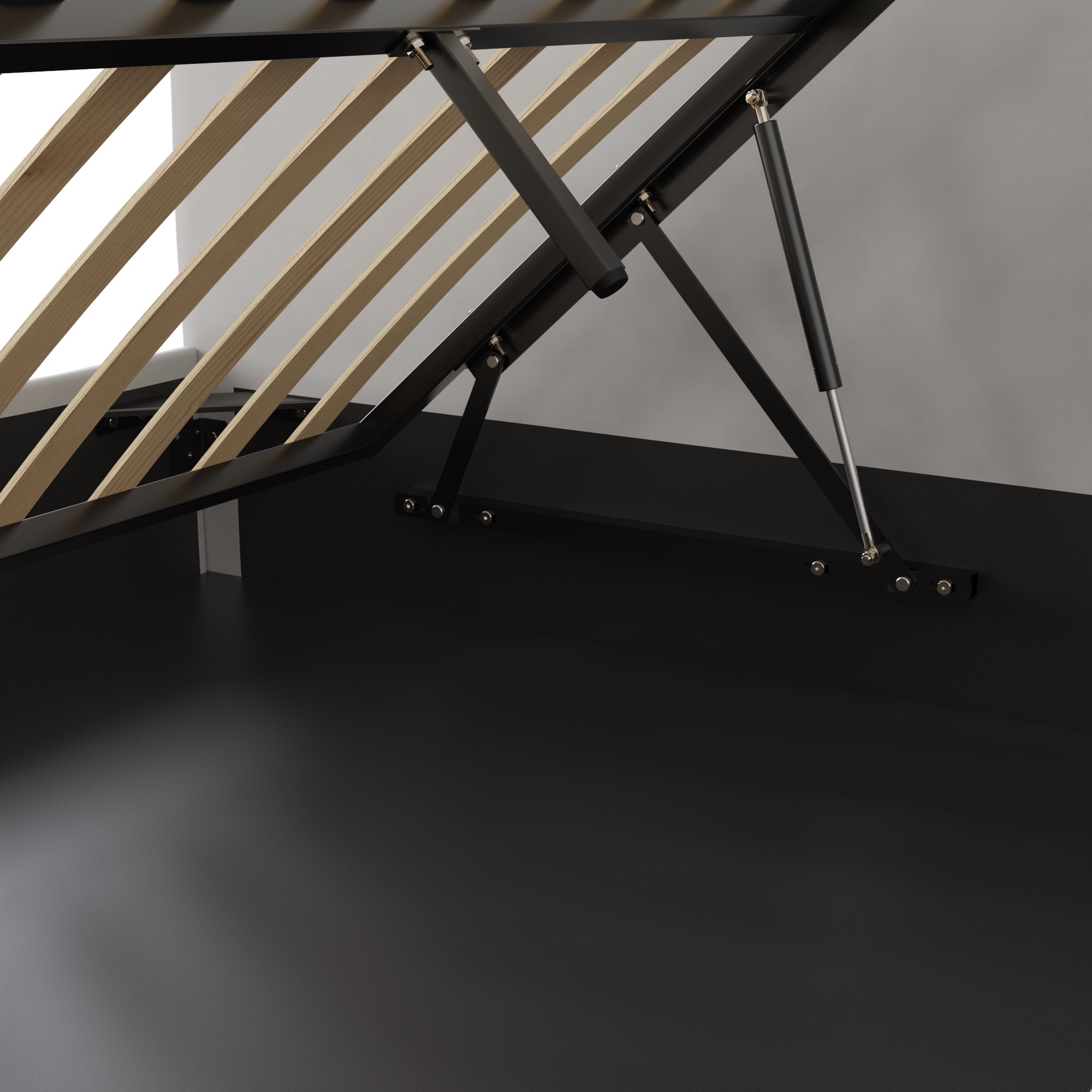 Chiswick Ottoman Bed frame - Soft Grey