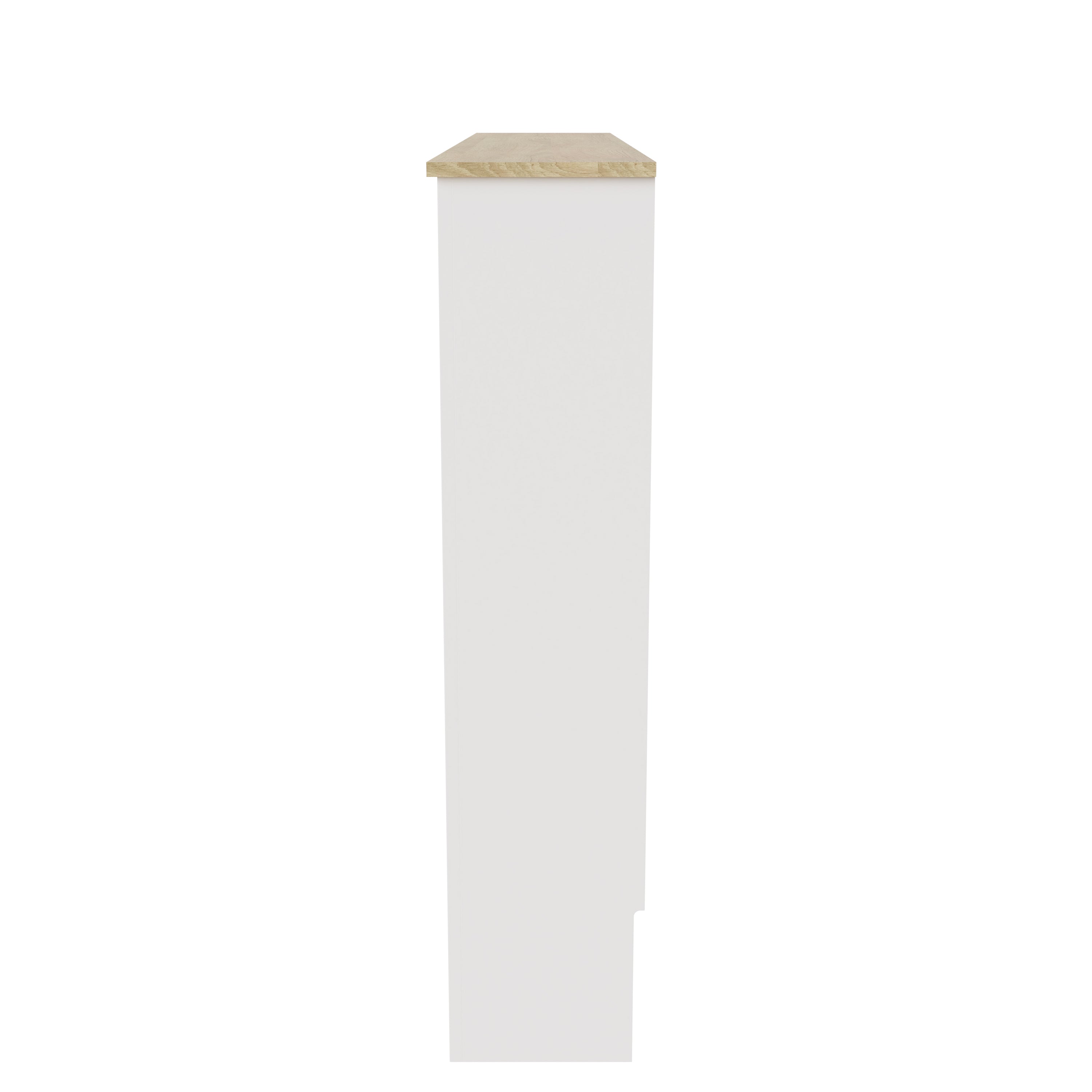 Longslow Radiator Cover Medium White