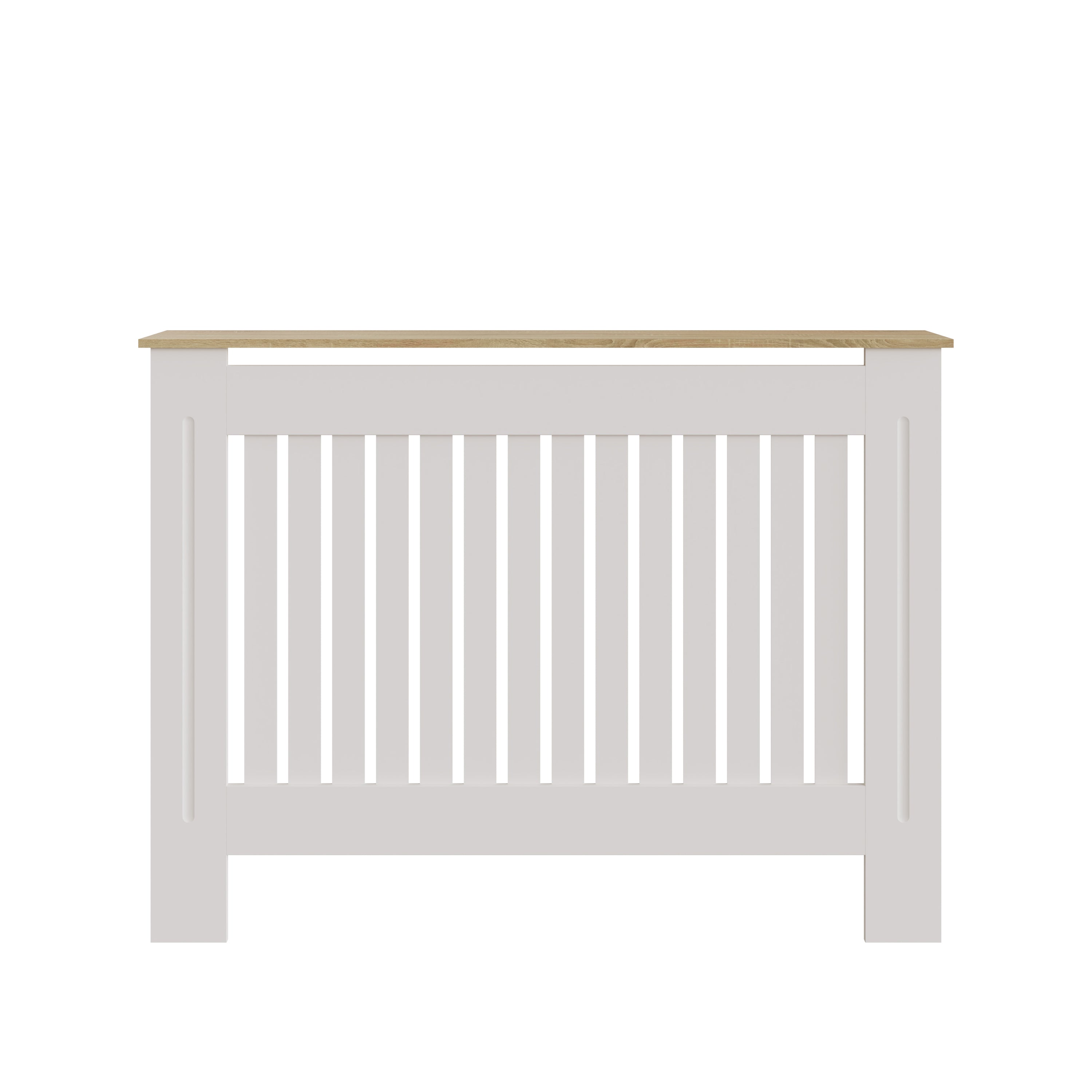 Longslow Radiator Cover Medium White