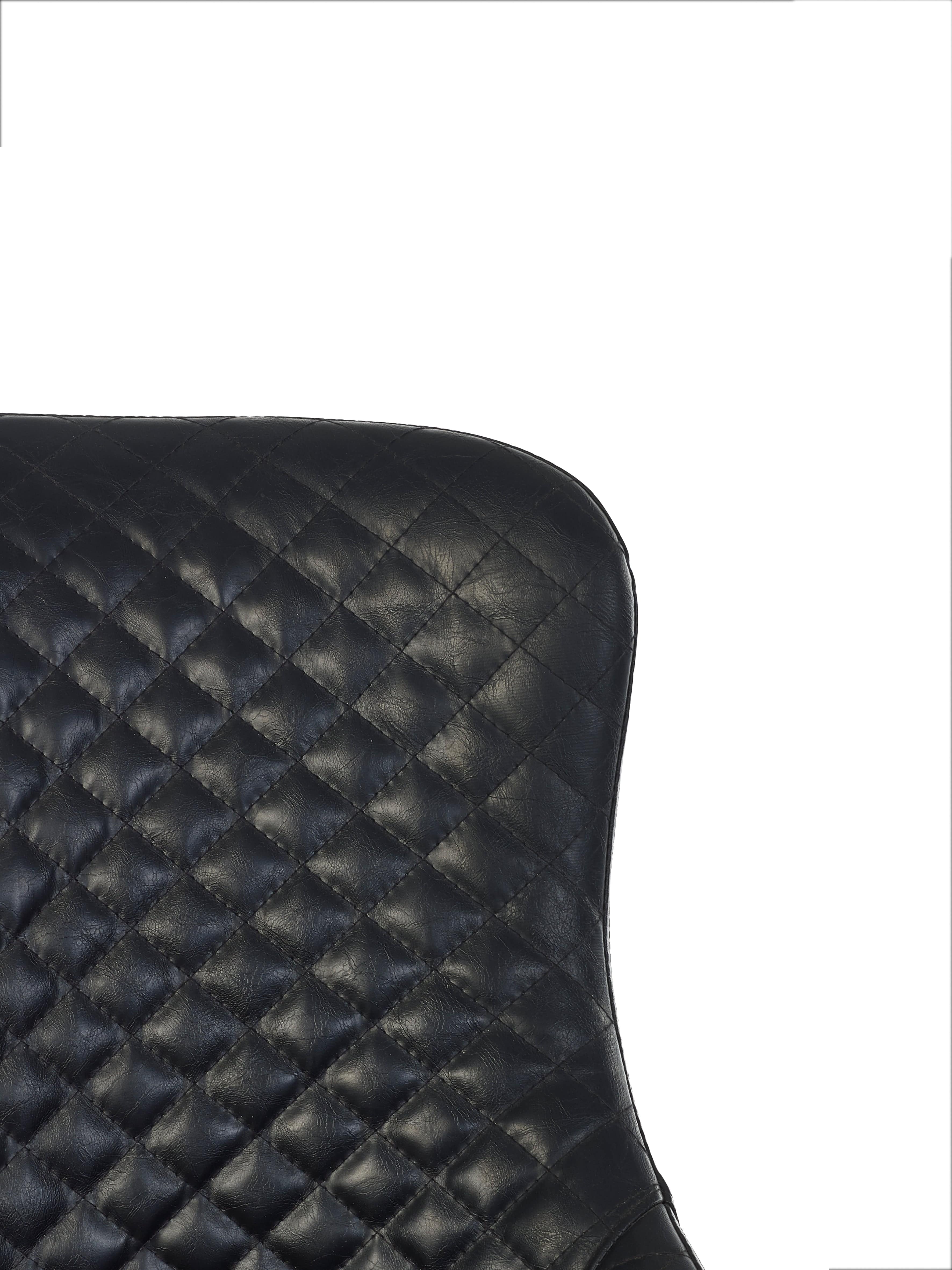 Julian Bowen Office Chair Luxe Office Chair In Black Faux Leather Bed Kings