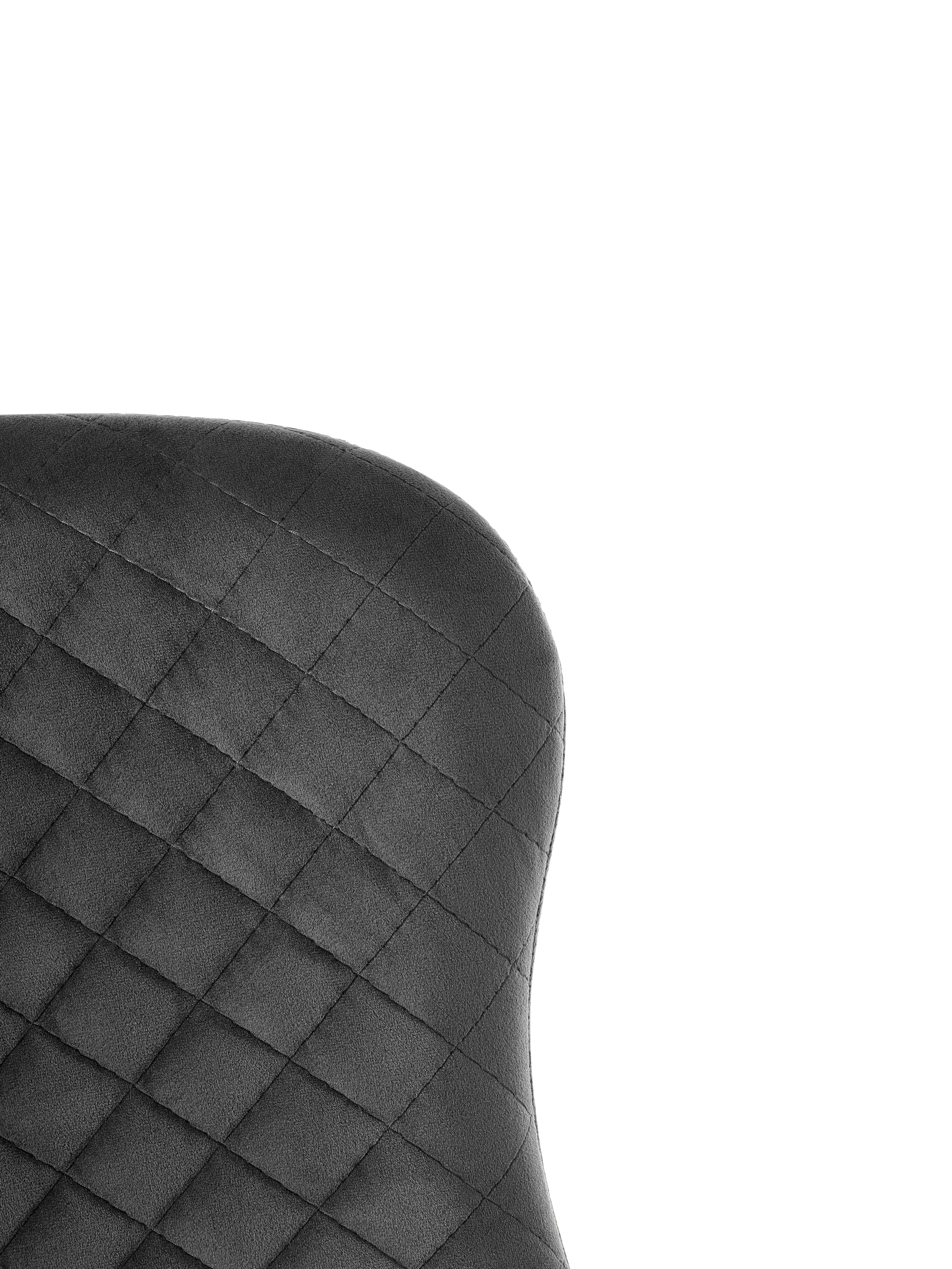 Julian Bowen Office Chair Luxe Office Chair In Grey Velvet Bed Kings