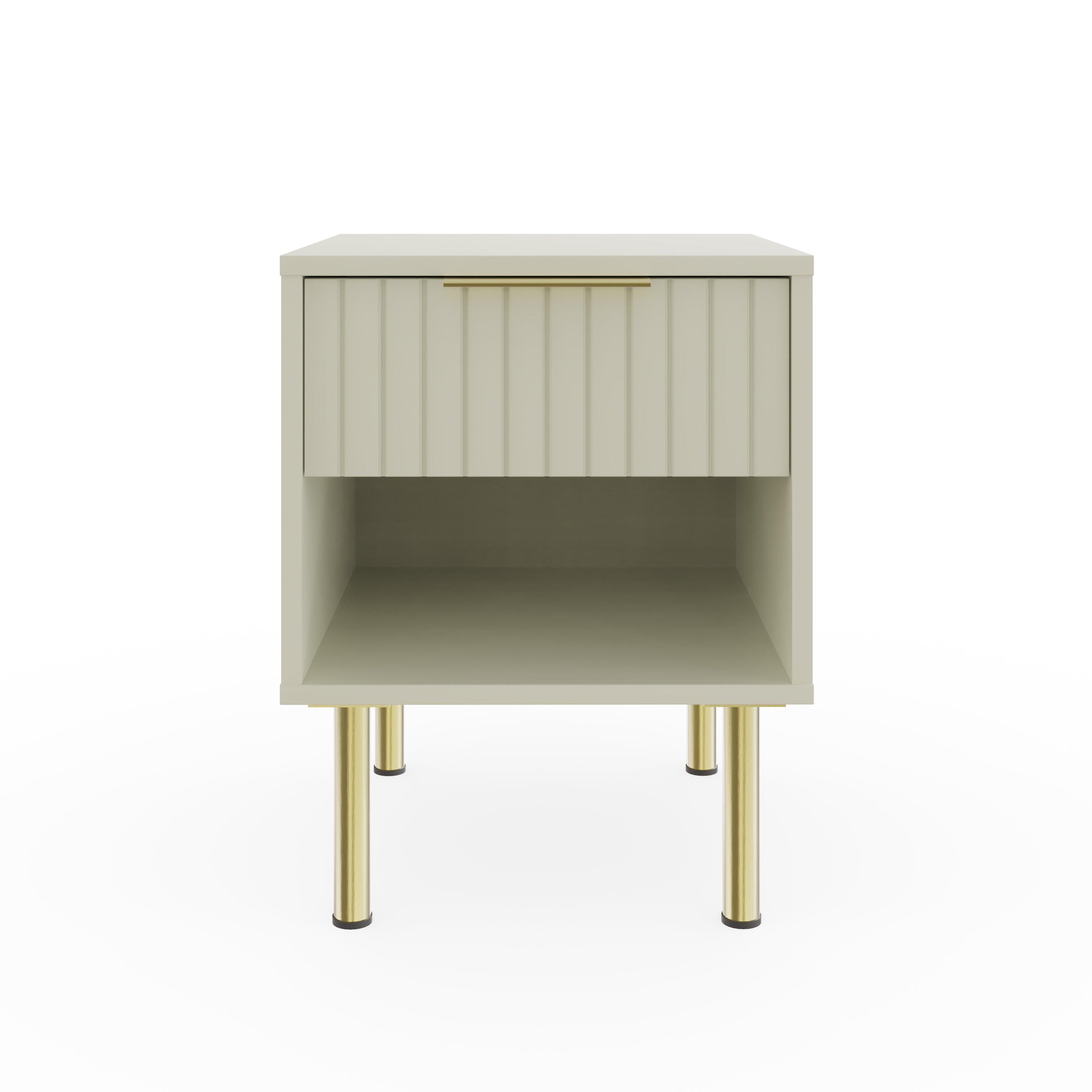 Nervata Lamp Table Ivory