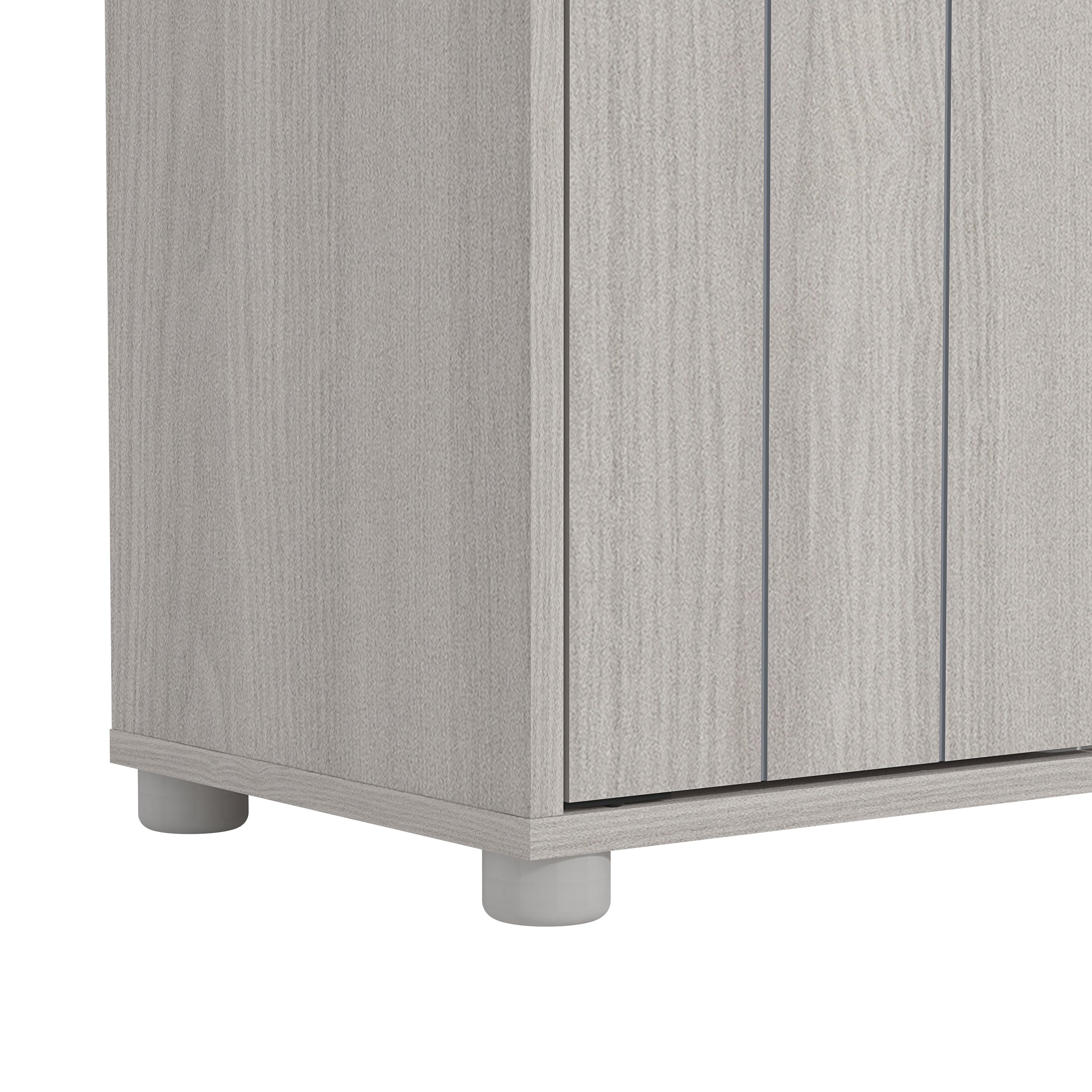Bideford Shoe Cabinet Warm Grey Oak