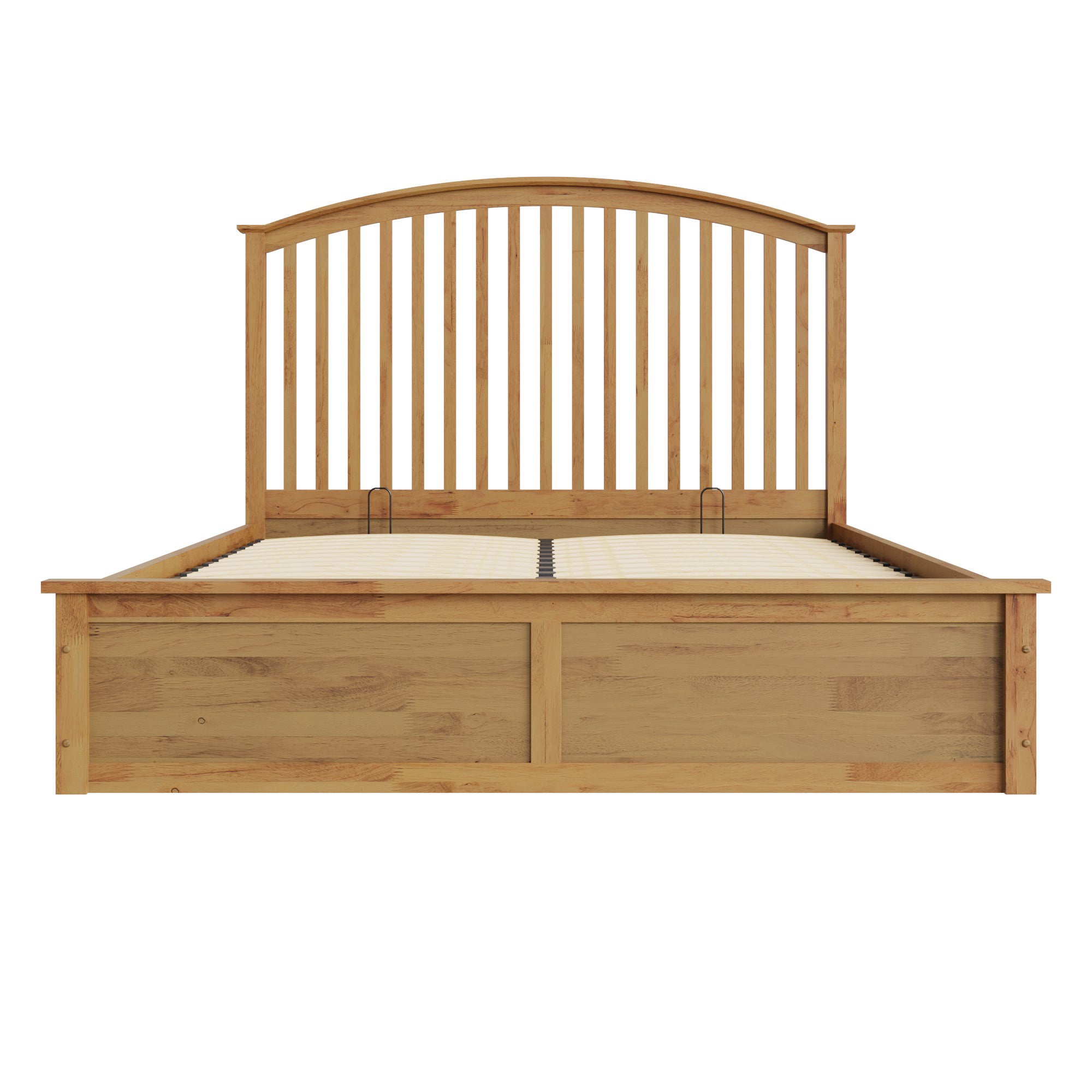 Madrid Wooden Ottoman Bed Oak