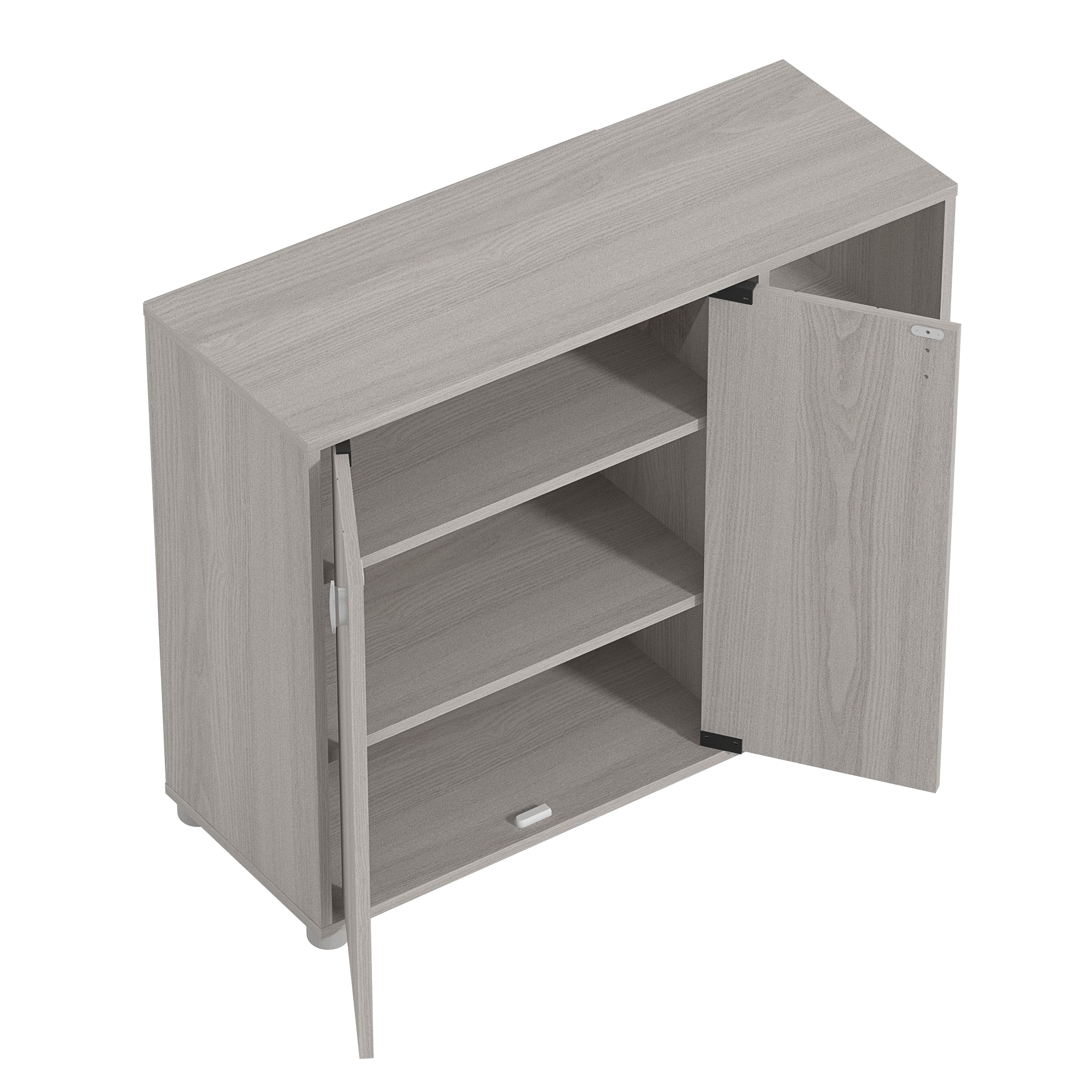 Bideford Shoe Cabinet Warm Grey Oak