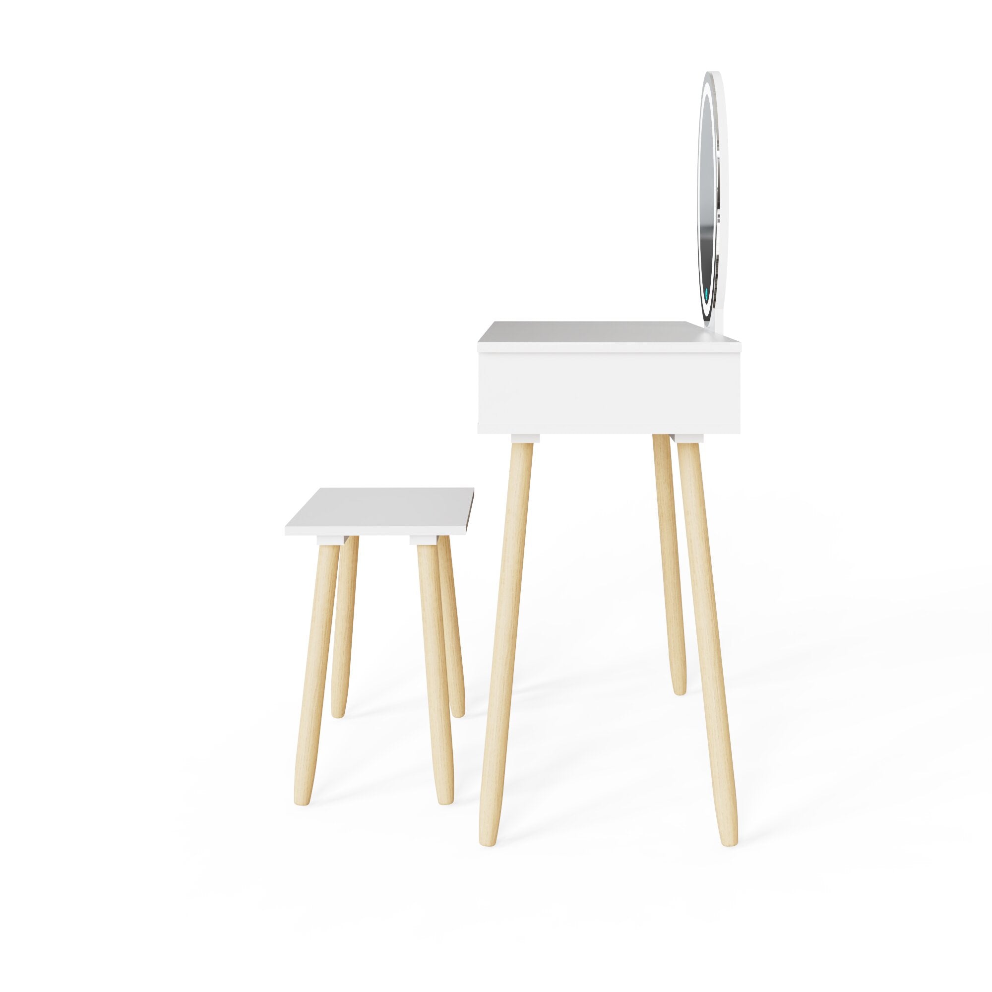 Signy Led Dressing Table With Stool