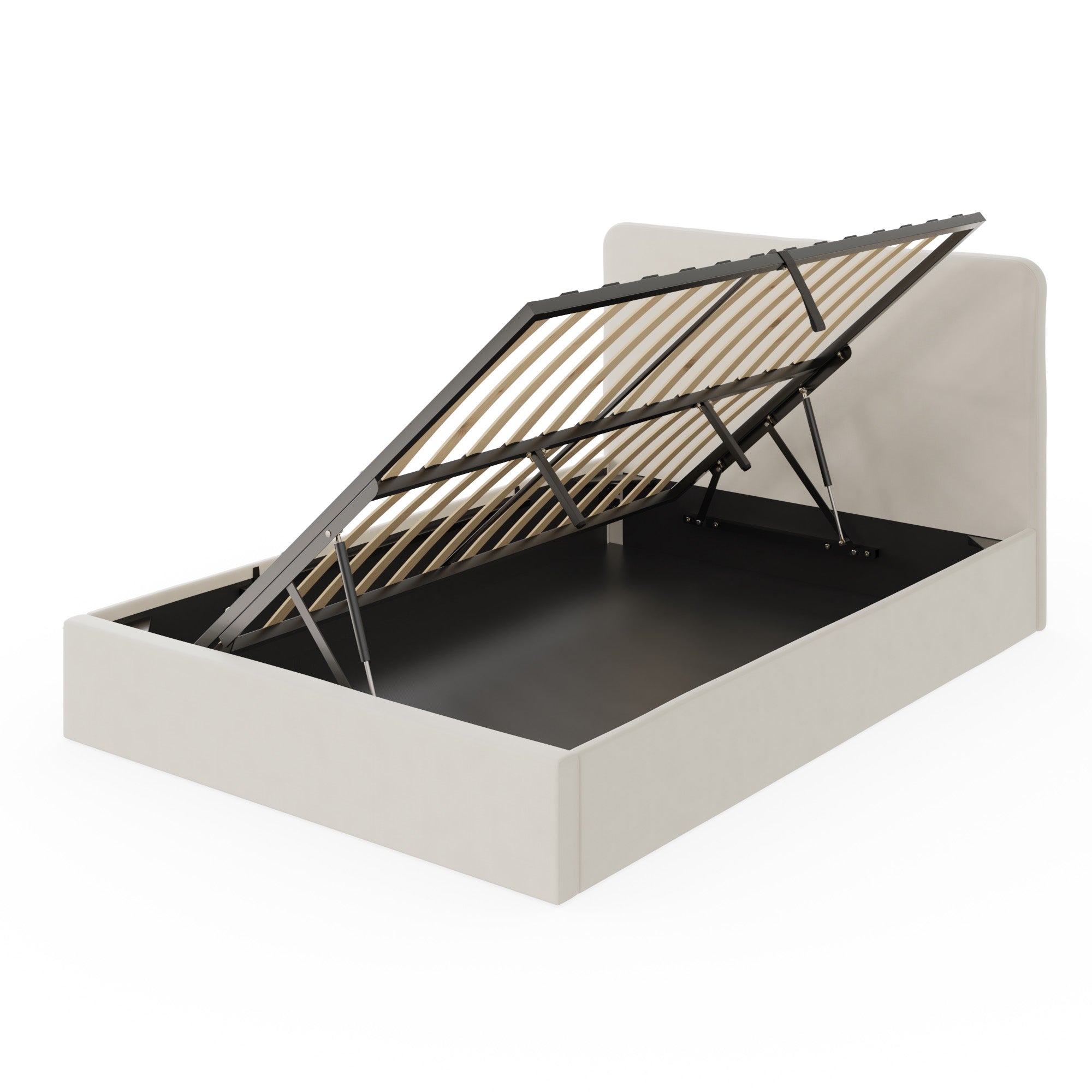 Chiswick Ottoman Bed Frame - Natural