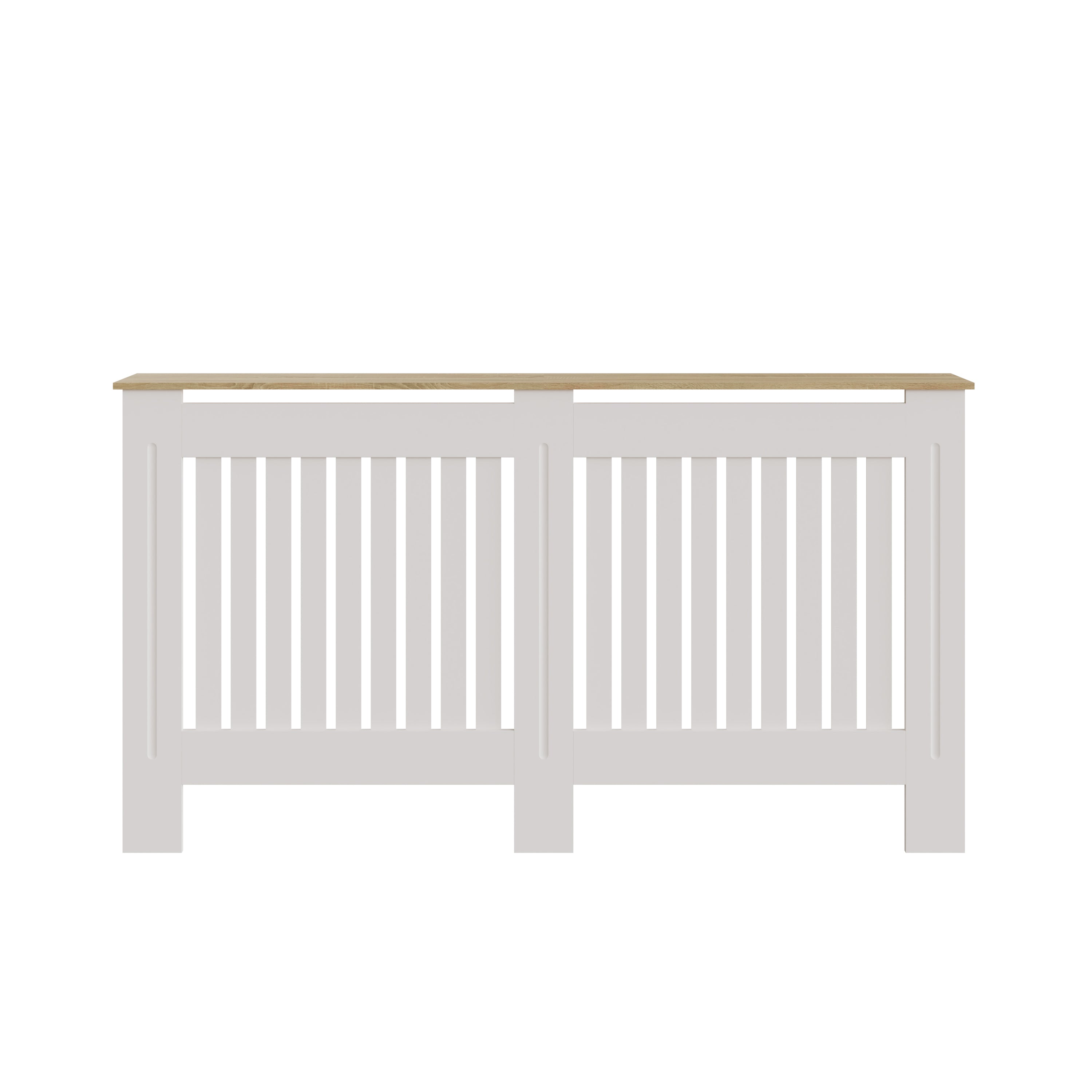 Longslow Radiator Cover Large White