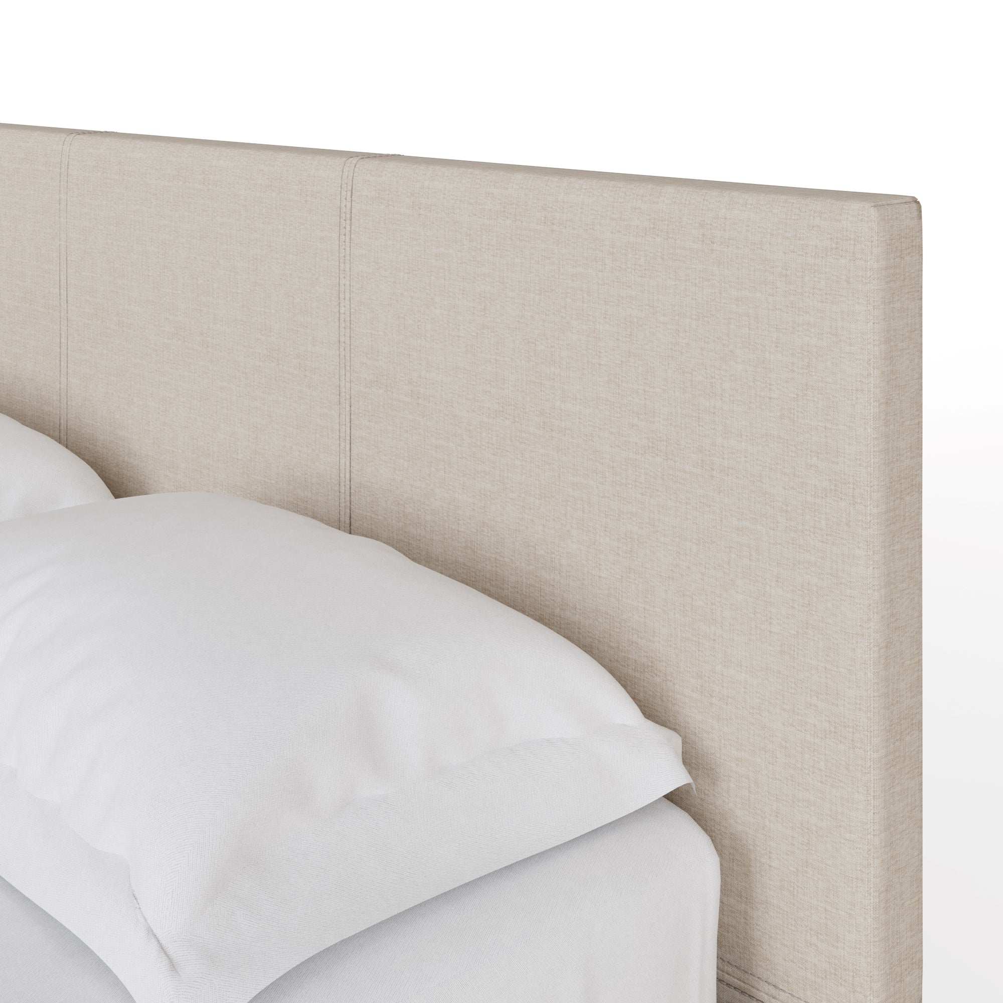 Side Lift Ottoman Bed Natural