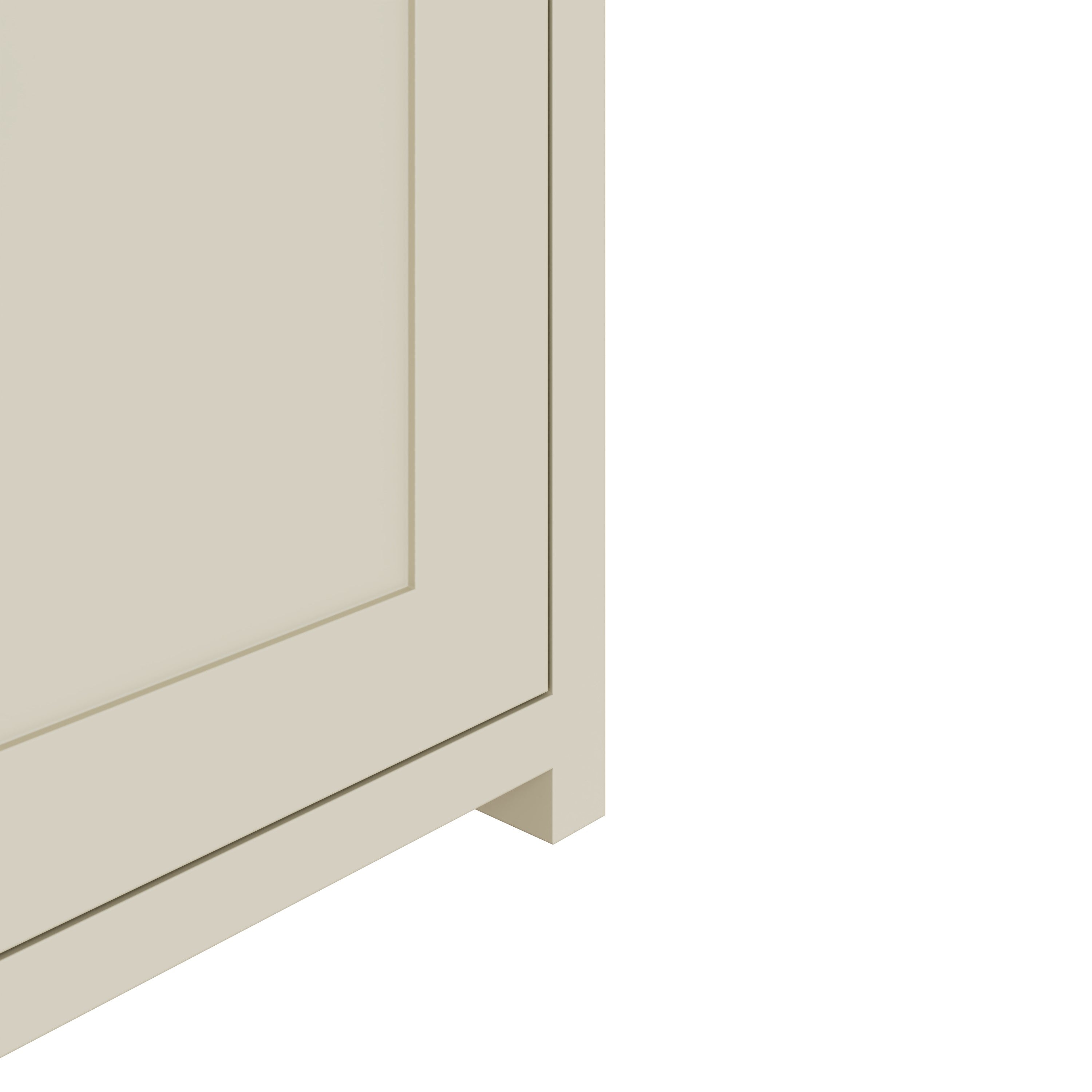 Lancaster 2 Door Shoe Bench Cream