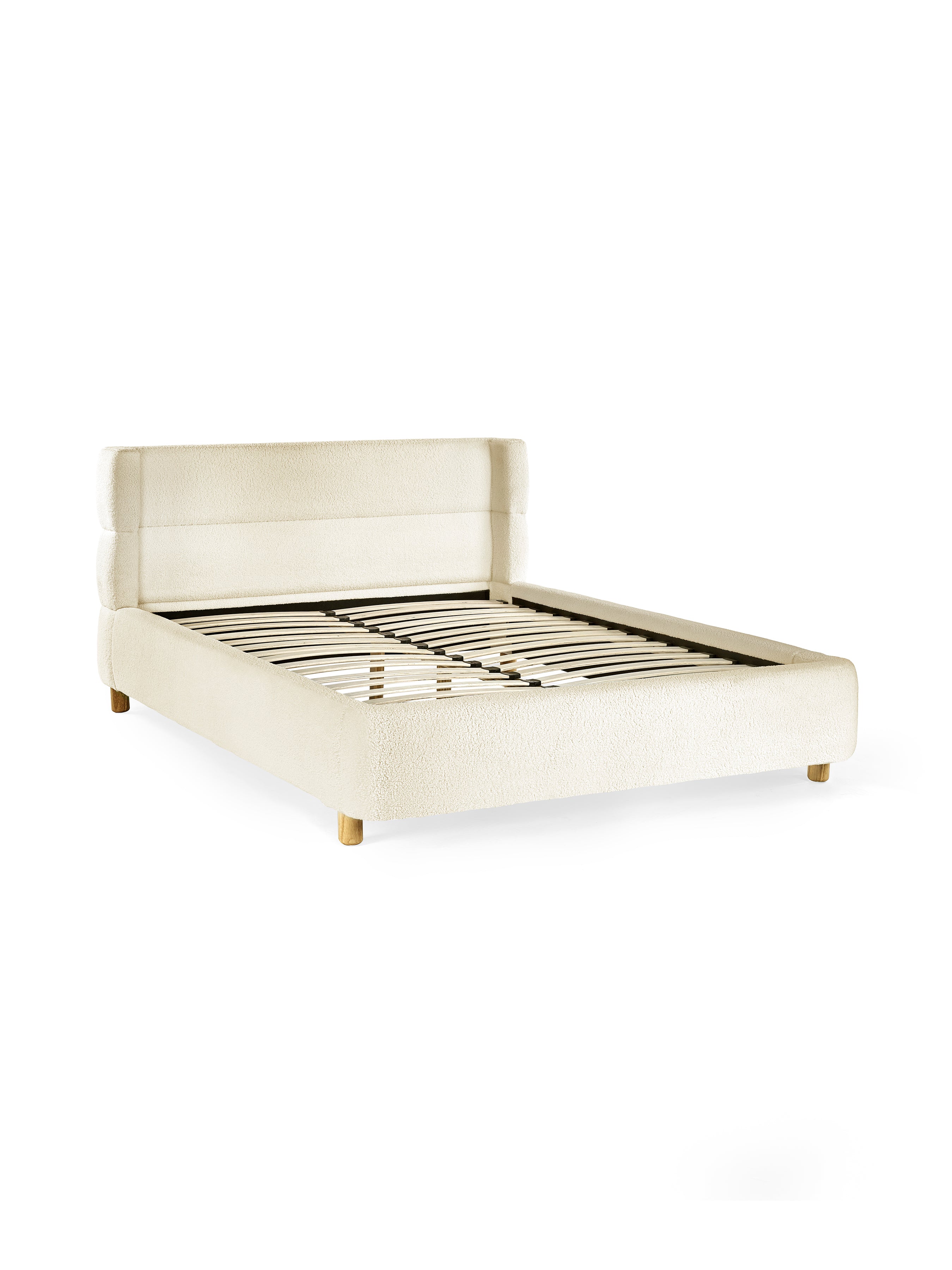Oberon Boucle Bed Frame