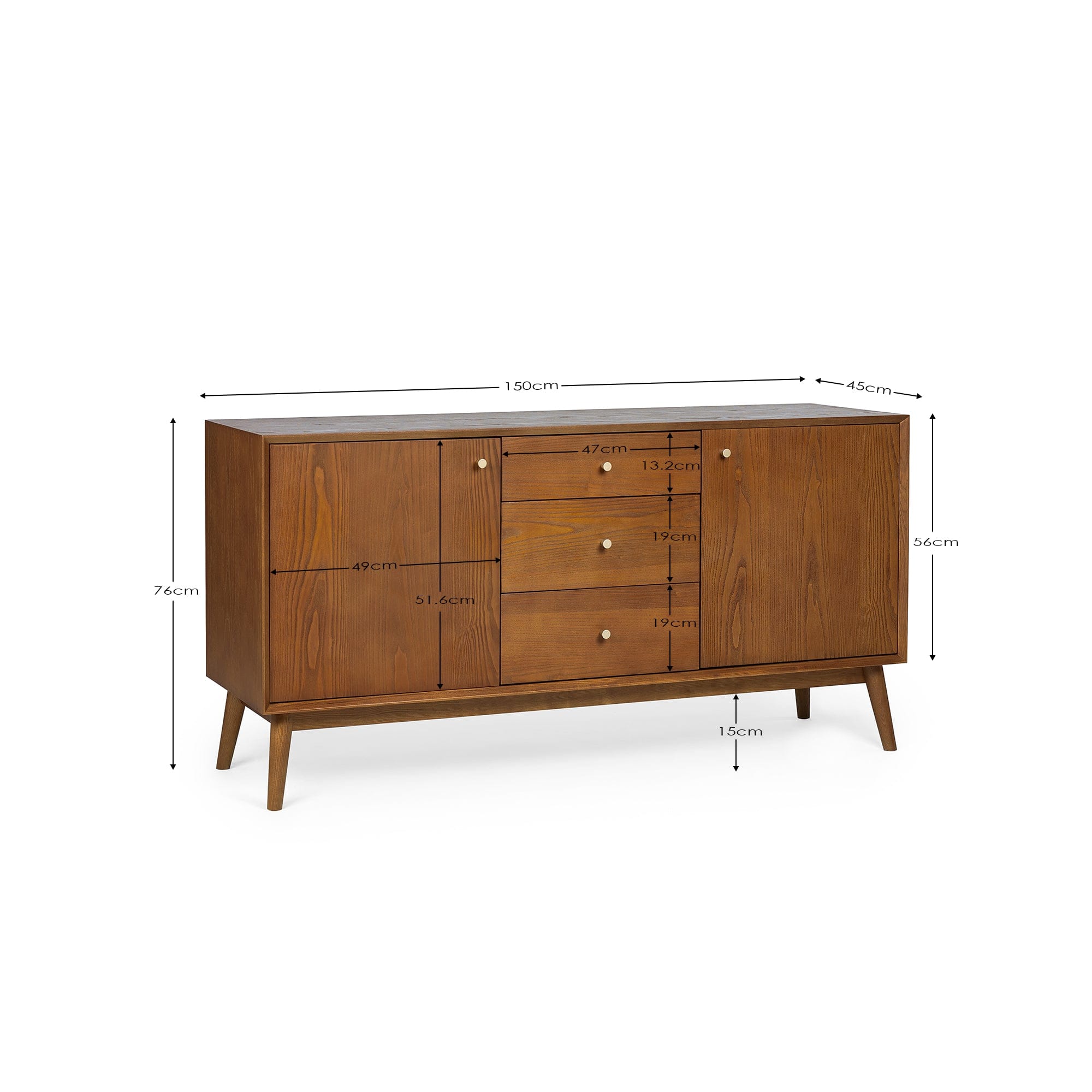 Julian Bowen Sideboard Lowry Large Sideboard Bed Kings