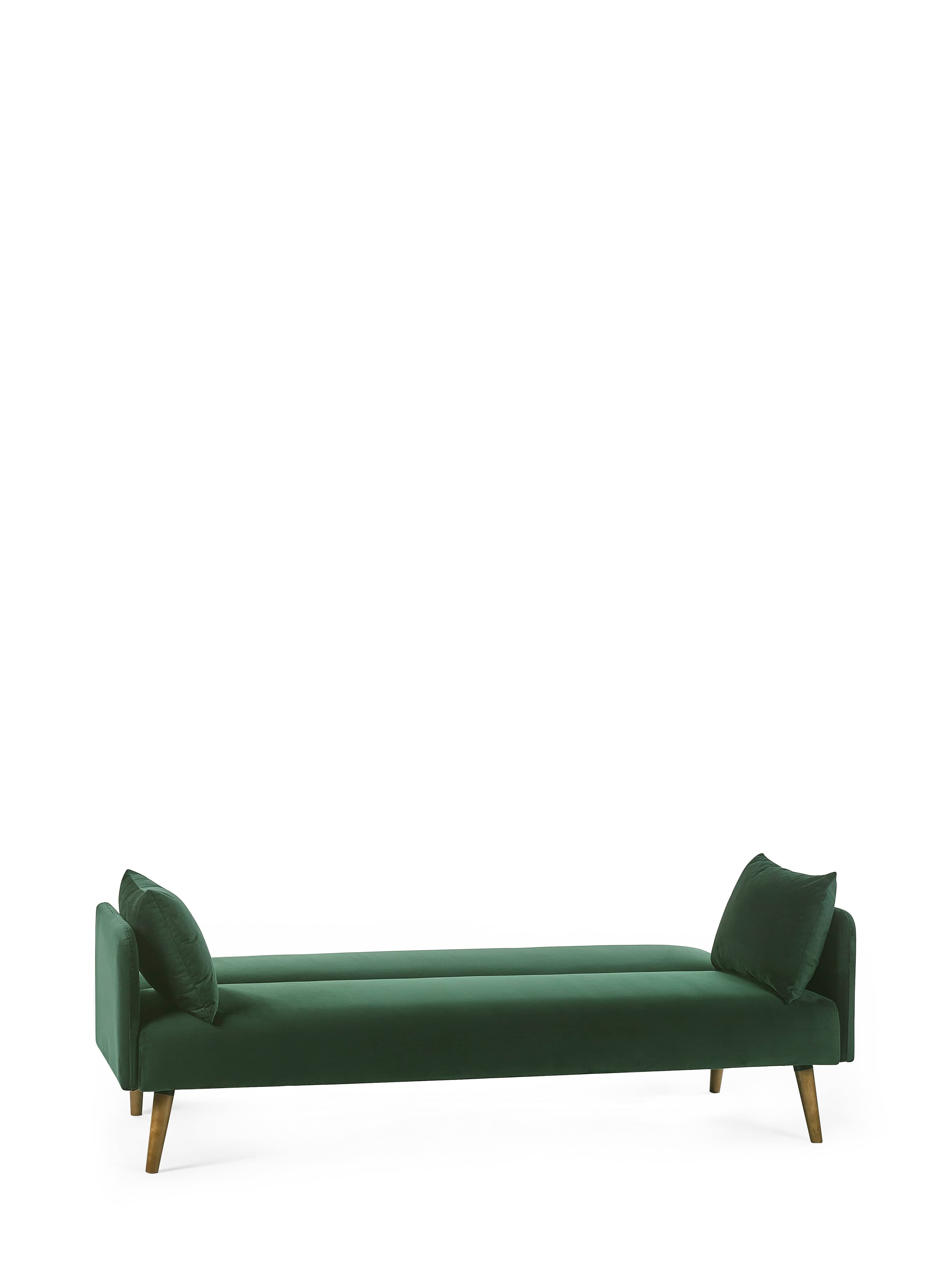 Julian Bowen Sofa Bed Andi Sofa Bed - Green Bed Kings
