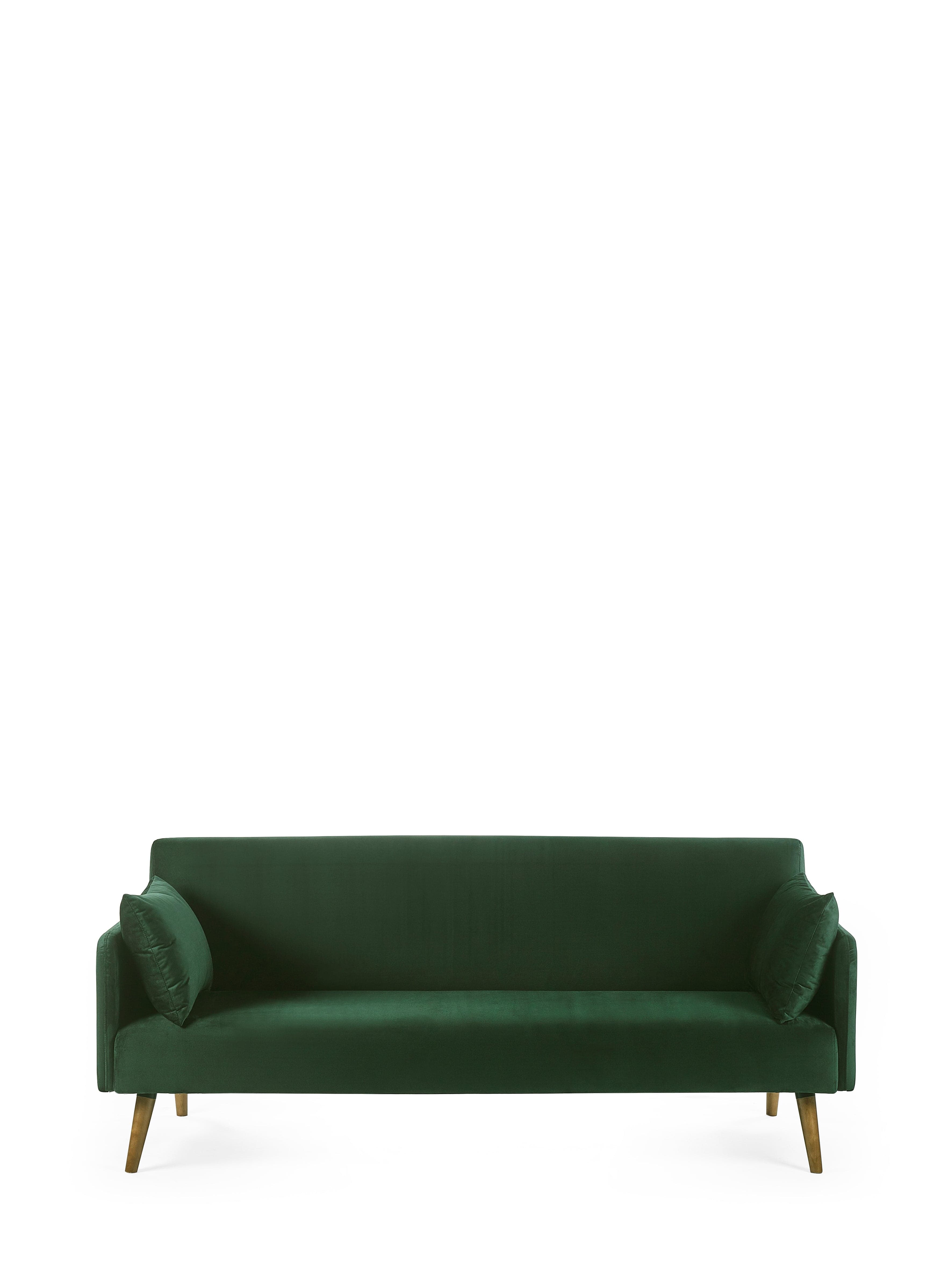 Julian Bowen Sofa Bed Andi Sofa Bed - Green Bed Kings