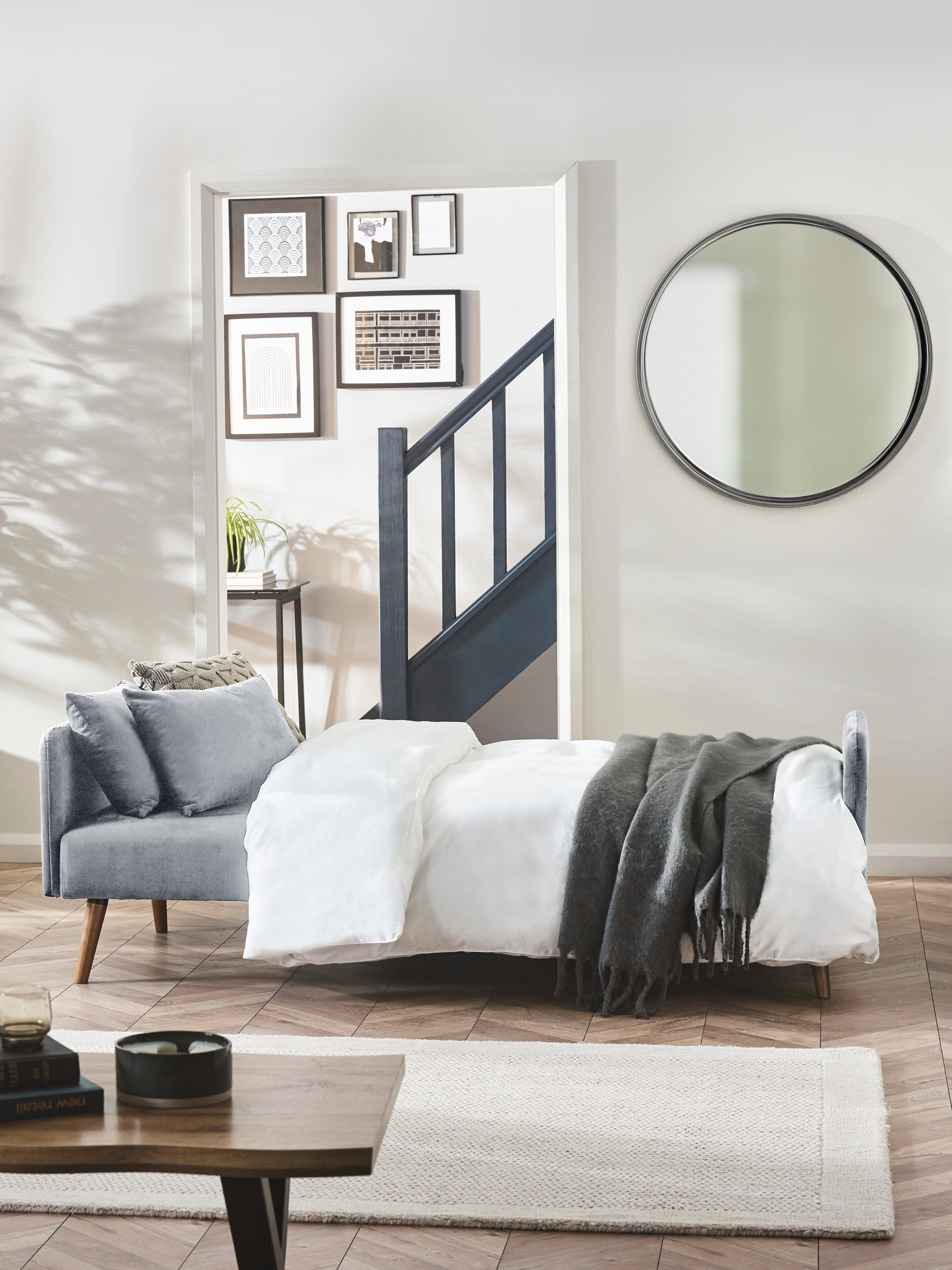 Julian Bowen Sofa Bed Andi Sofa Bed - Grey Bed Kings