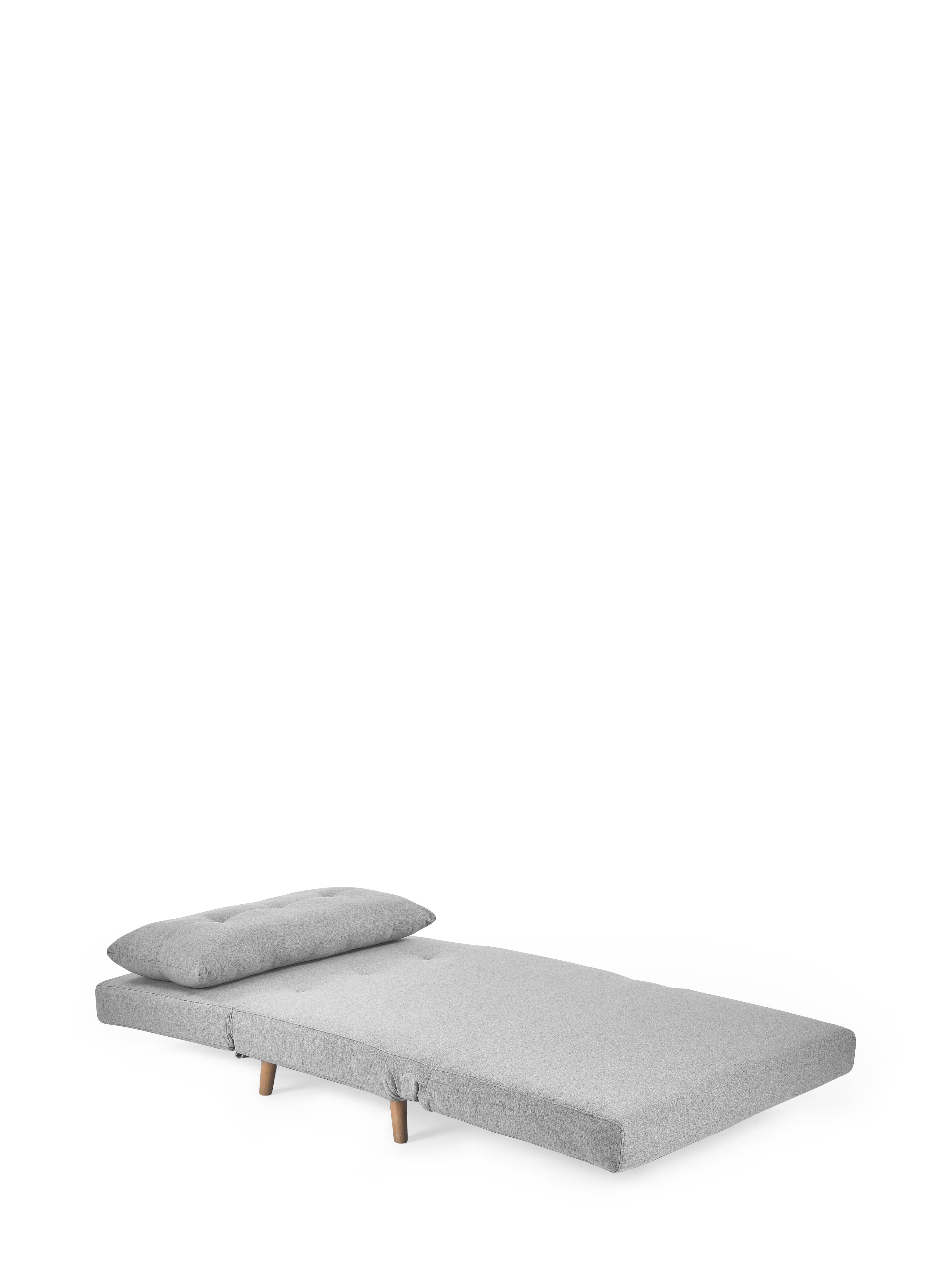 Julian Bowen Sofa Bed Rowan Single Sofabed - Grey Bed Kings