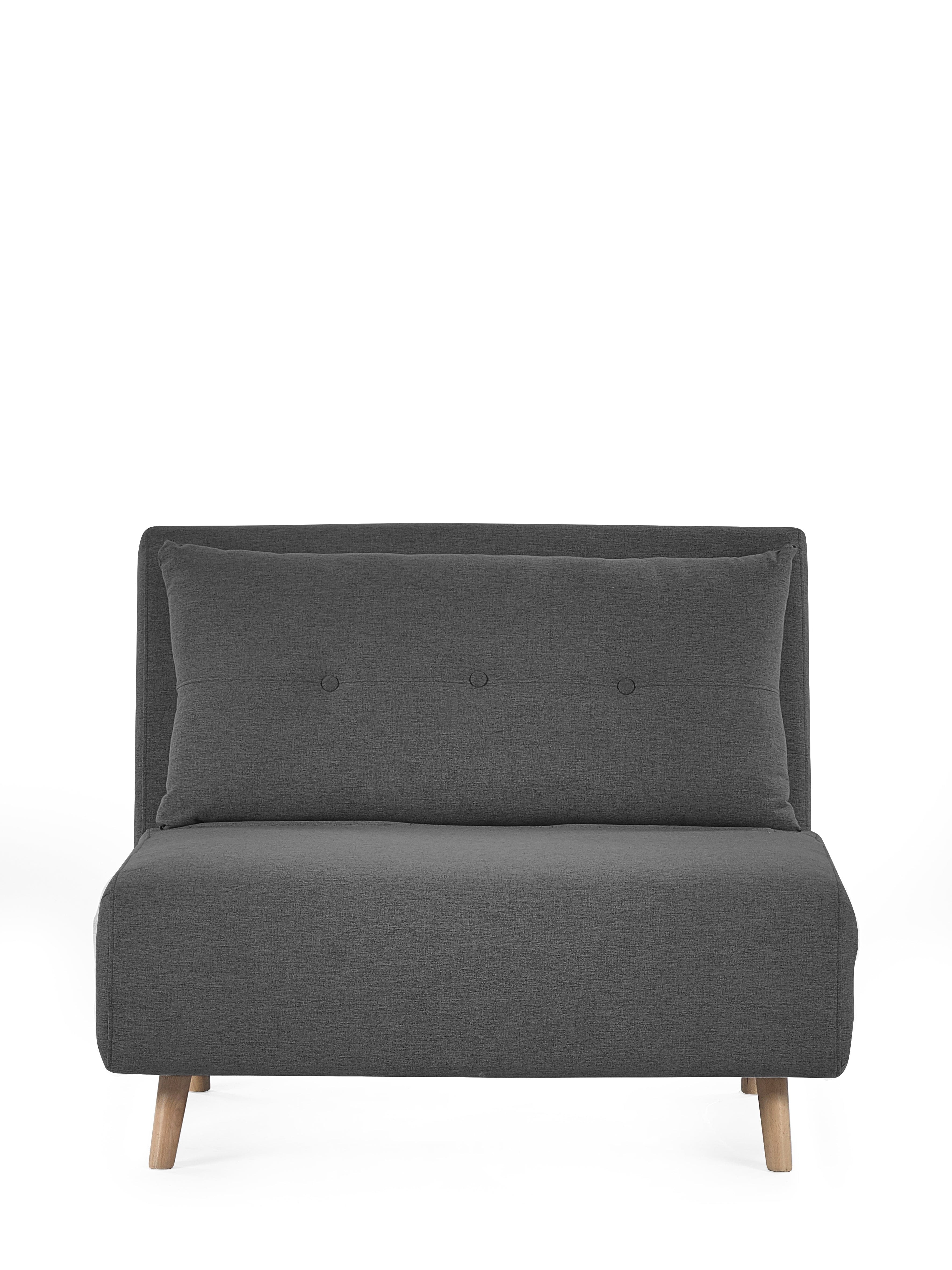 Julian Bowen Sofa Bed Rowan Single Sofabed - Mid Grey Bed Kings