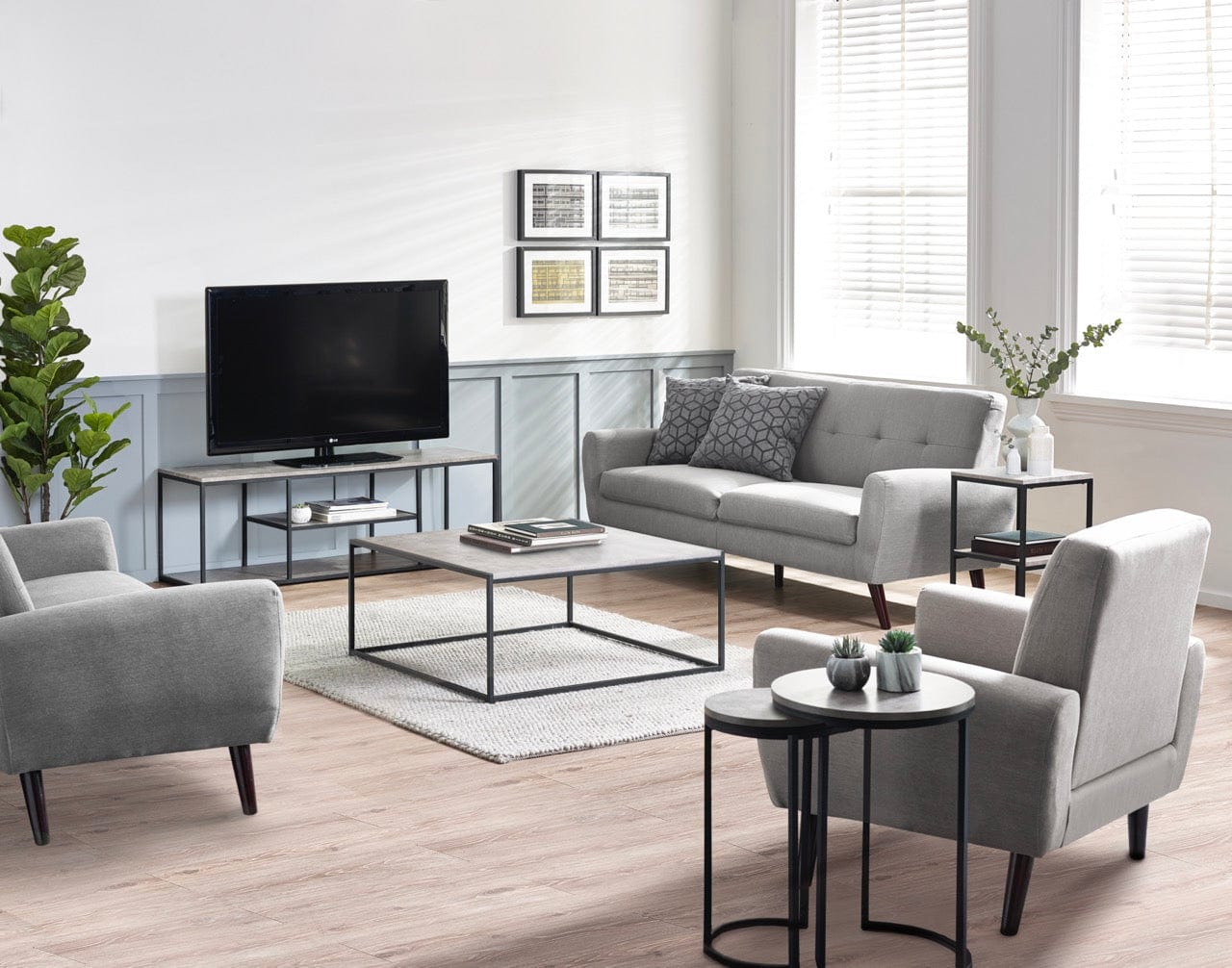 Julian Bowen Sofa Monza 3 Seater In Dark Grey Velvet Bed Kings