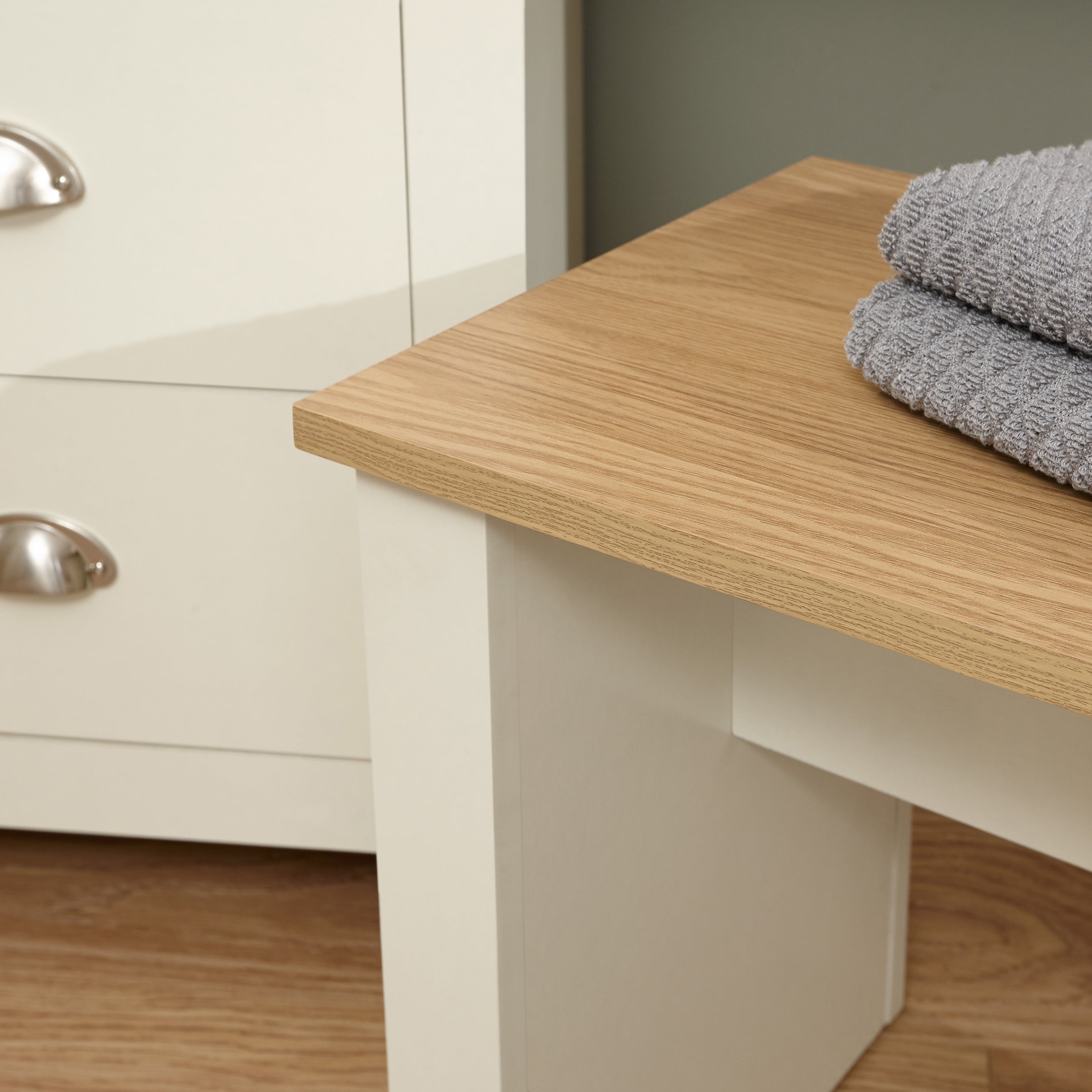 Lancaster Dressing Table Set Cream
