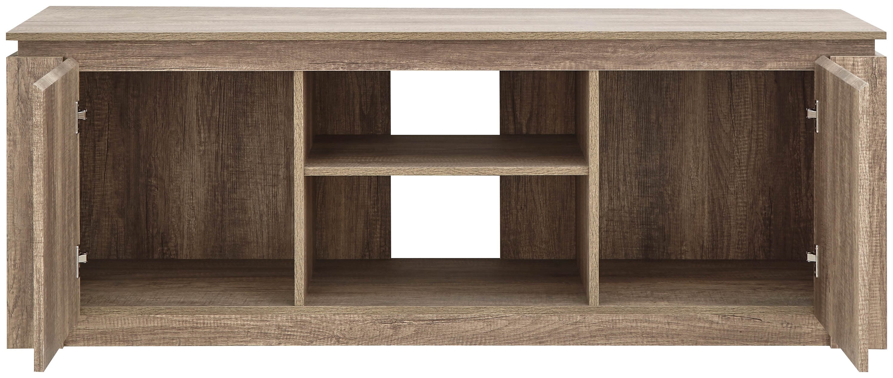 GFW TV Unit Canyon Oak TV Unit Bed Kings